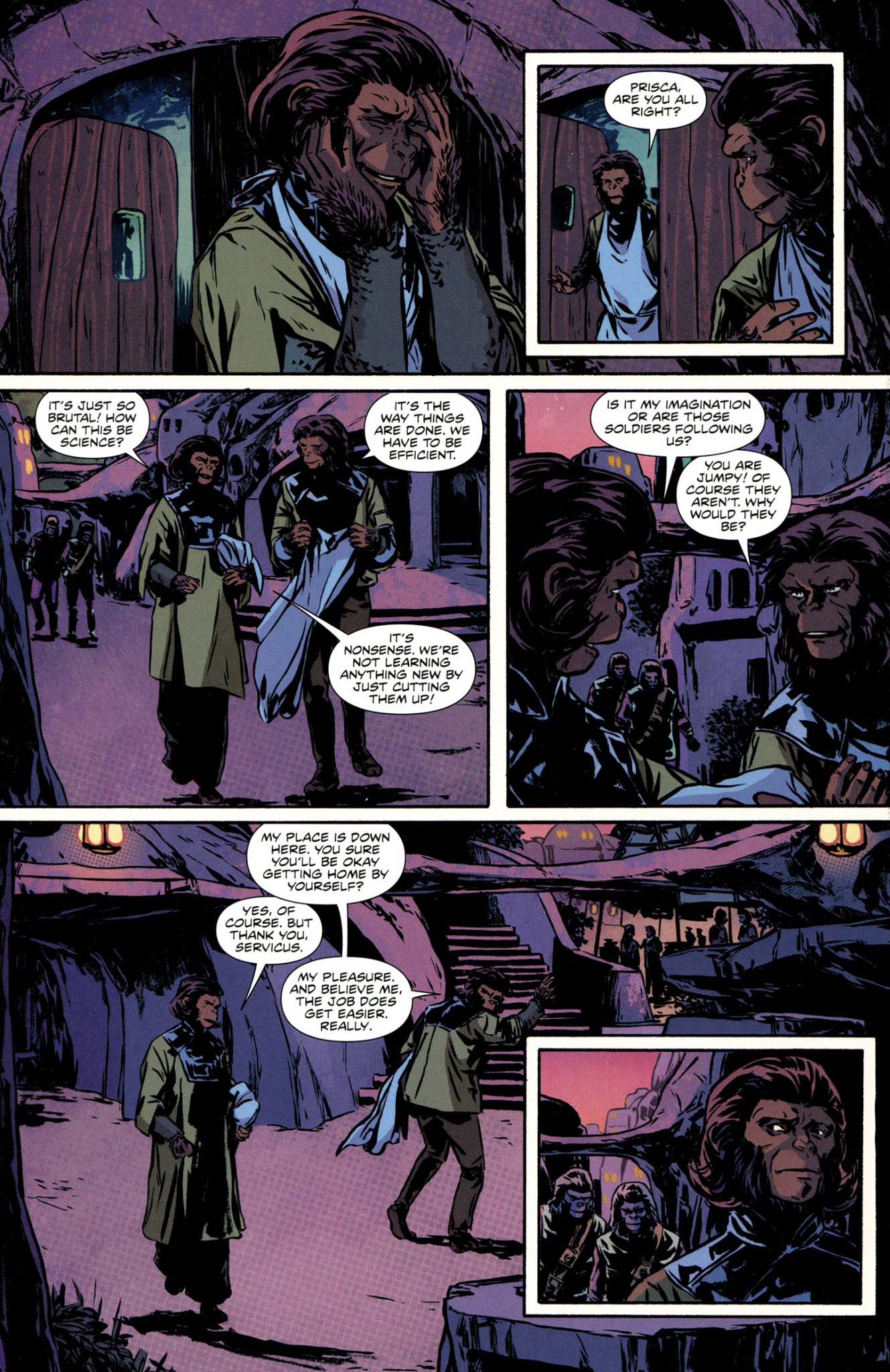 Read online Exile on the Planet of the Apes comic -  Issue #1 - 14