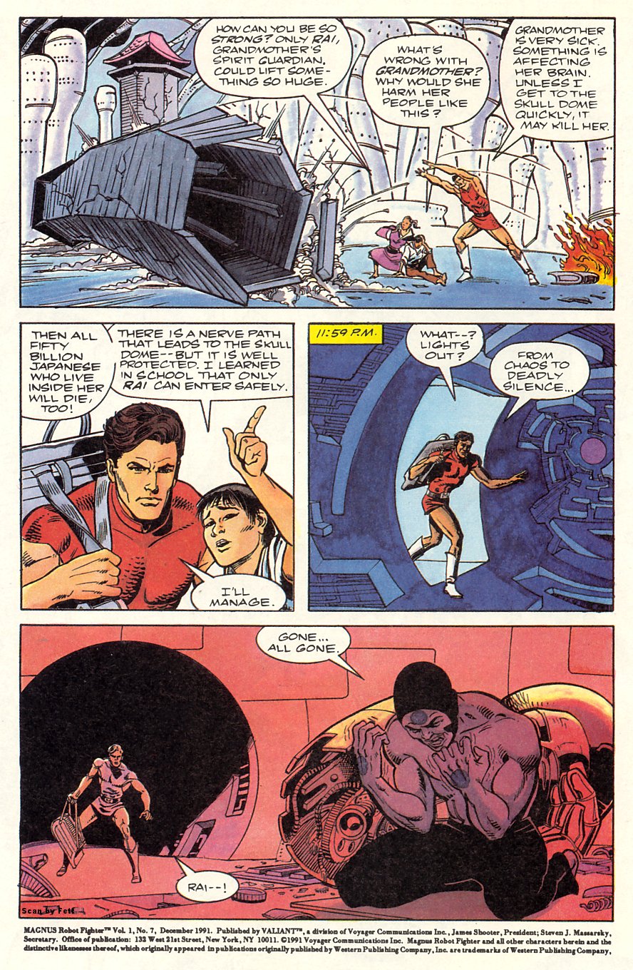 Read online Magnus Robot Fighter (1991) comic -  Issue #7 - 3