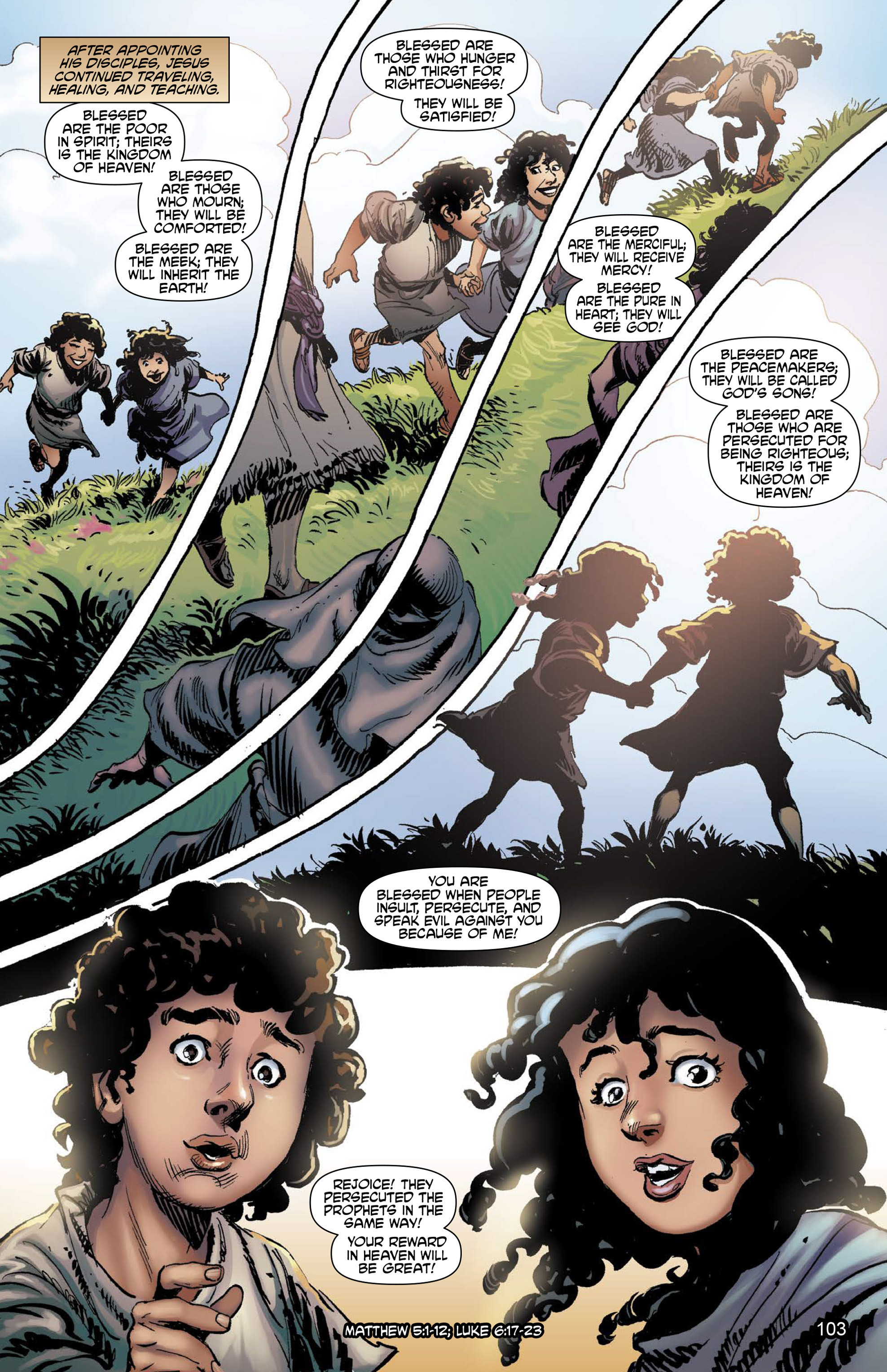 Read online The Kingstone Bible comic -  Issue #9 - 107