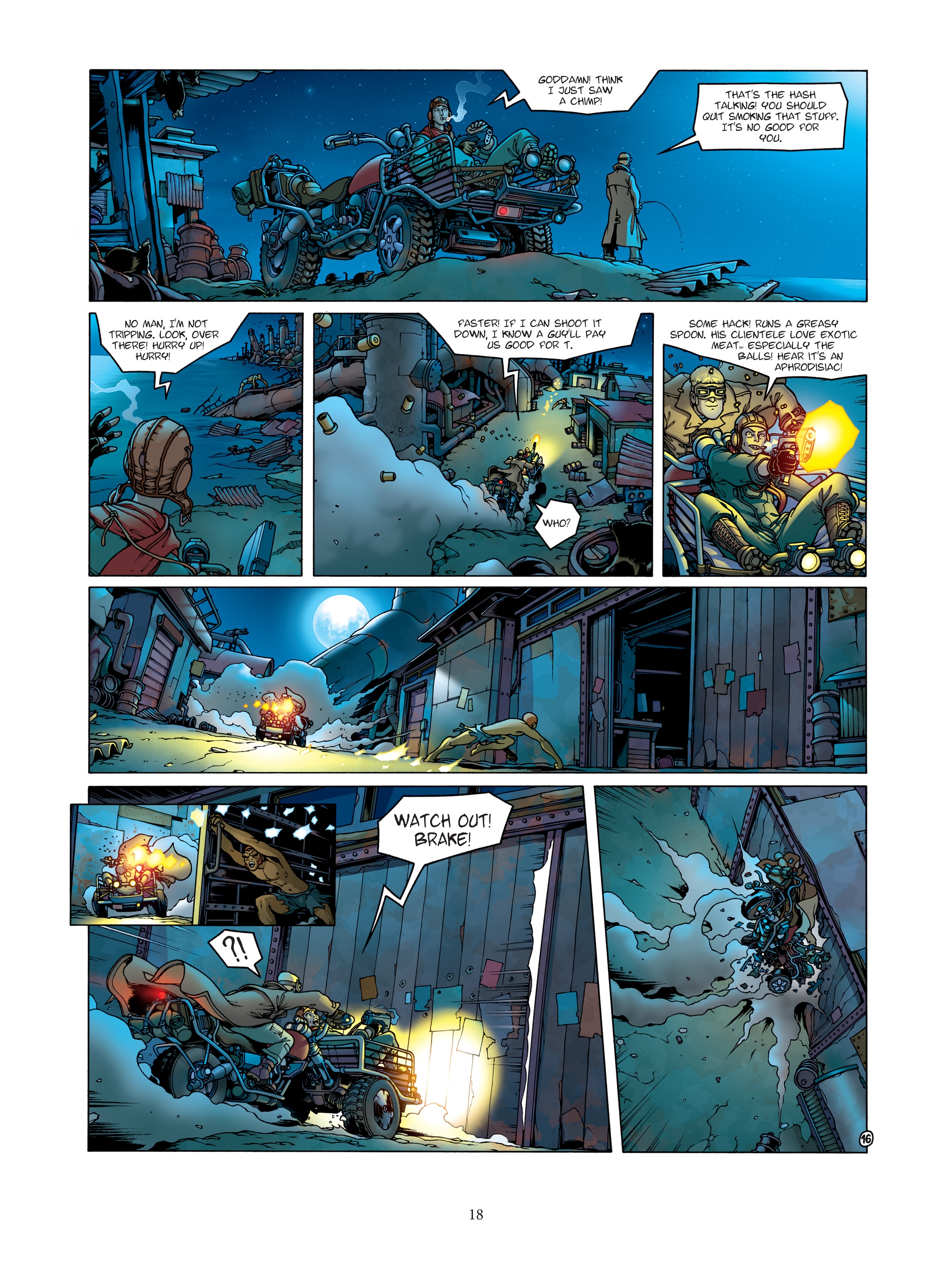 Read online Golden City comic -  Issue #6 - 18