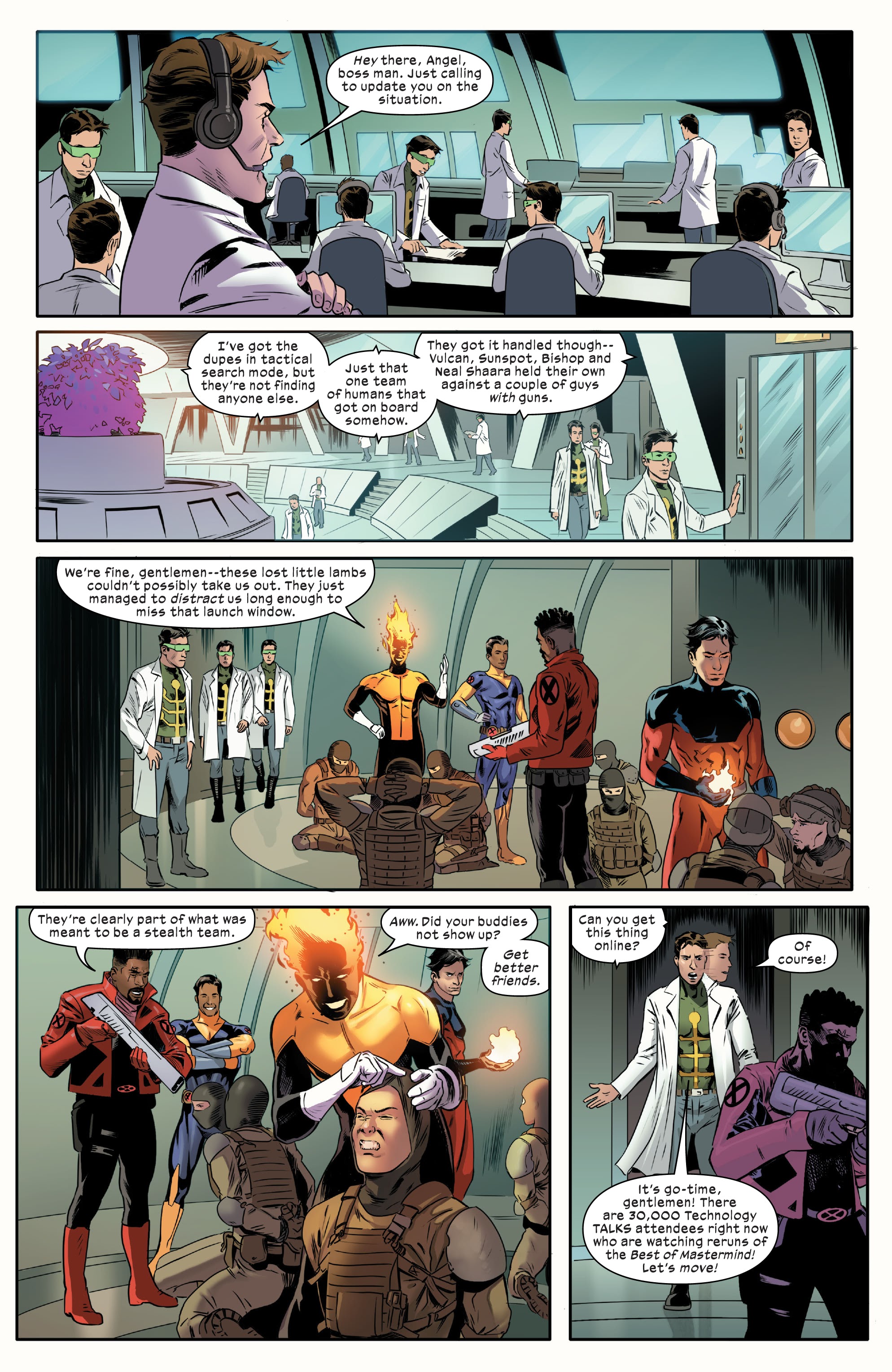 Read online X-Corp comic -  Issue #4 - 9