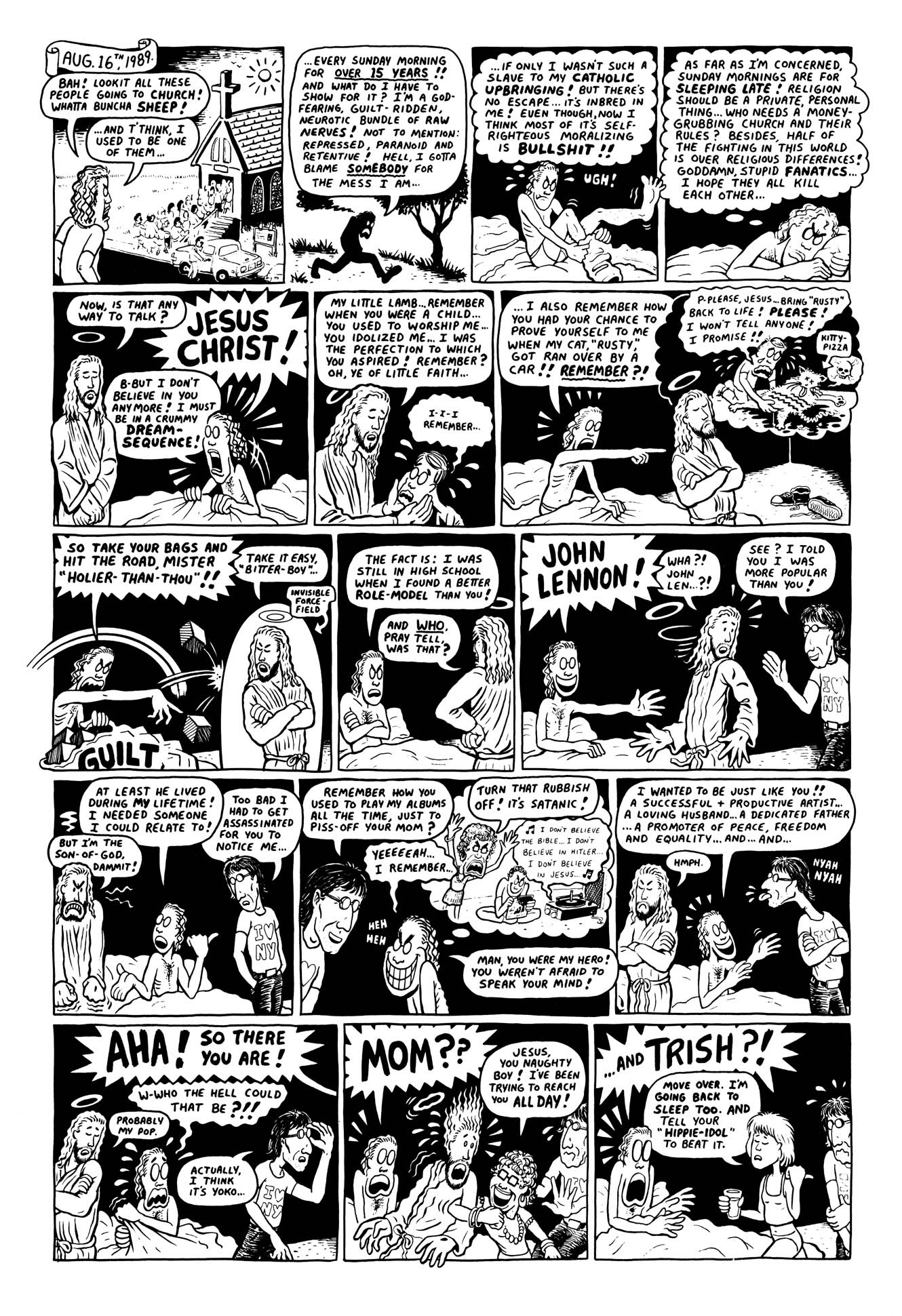 Read online Peepshow: The Cartoon Diary of Joe Matt comic -  Issue # Full - 42