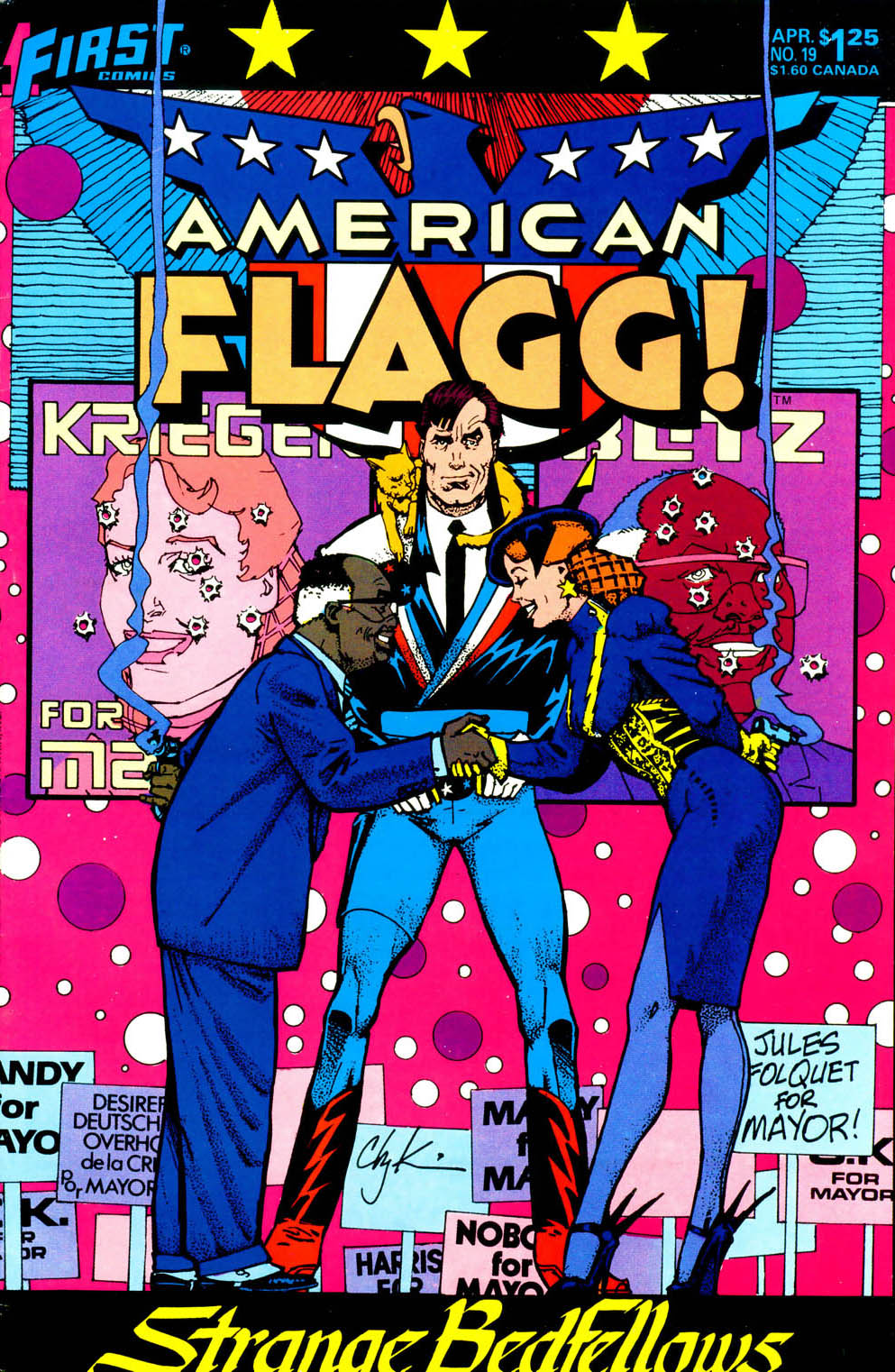 Read online American Flagg! comic -  Issue #19 - 1