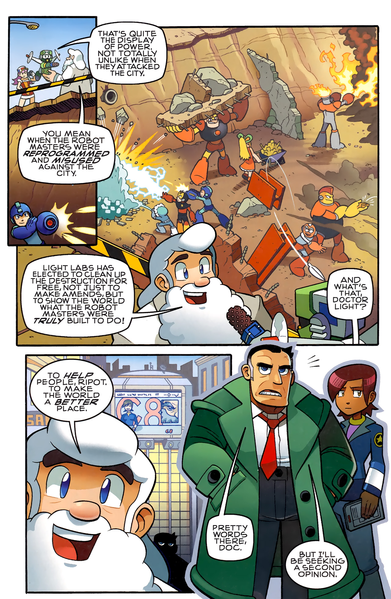 Read online Mega Man comic -  Issue #5 - 7