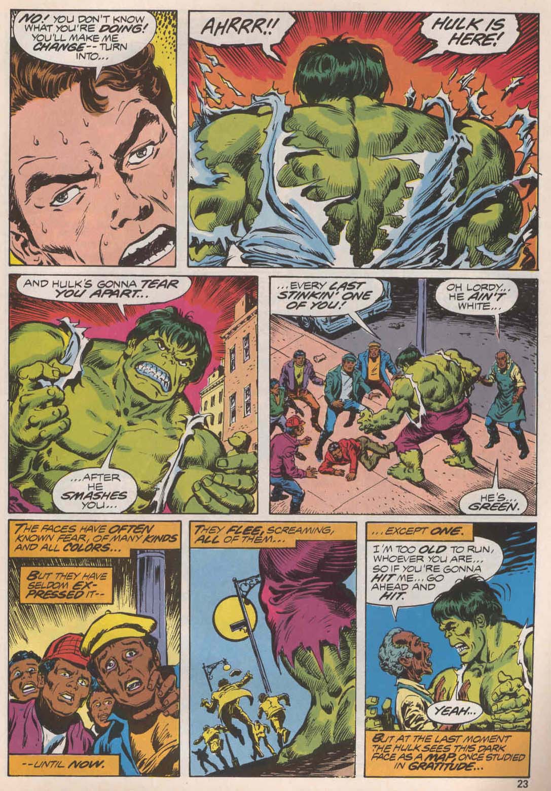 Read online Hulk (1978) comic -  Issue #12 - 23