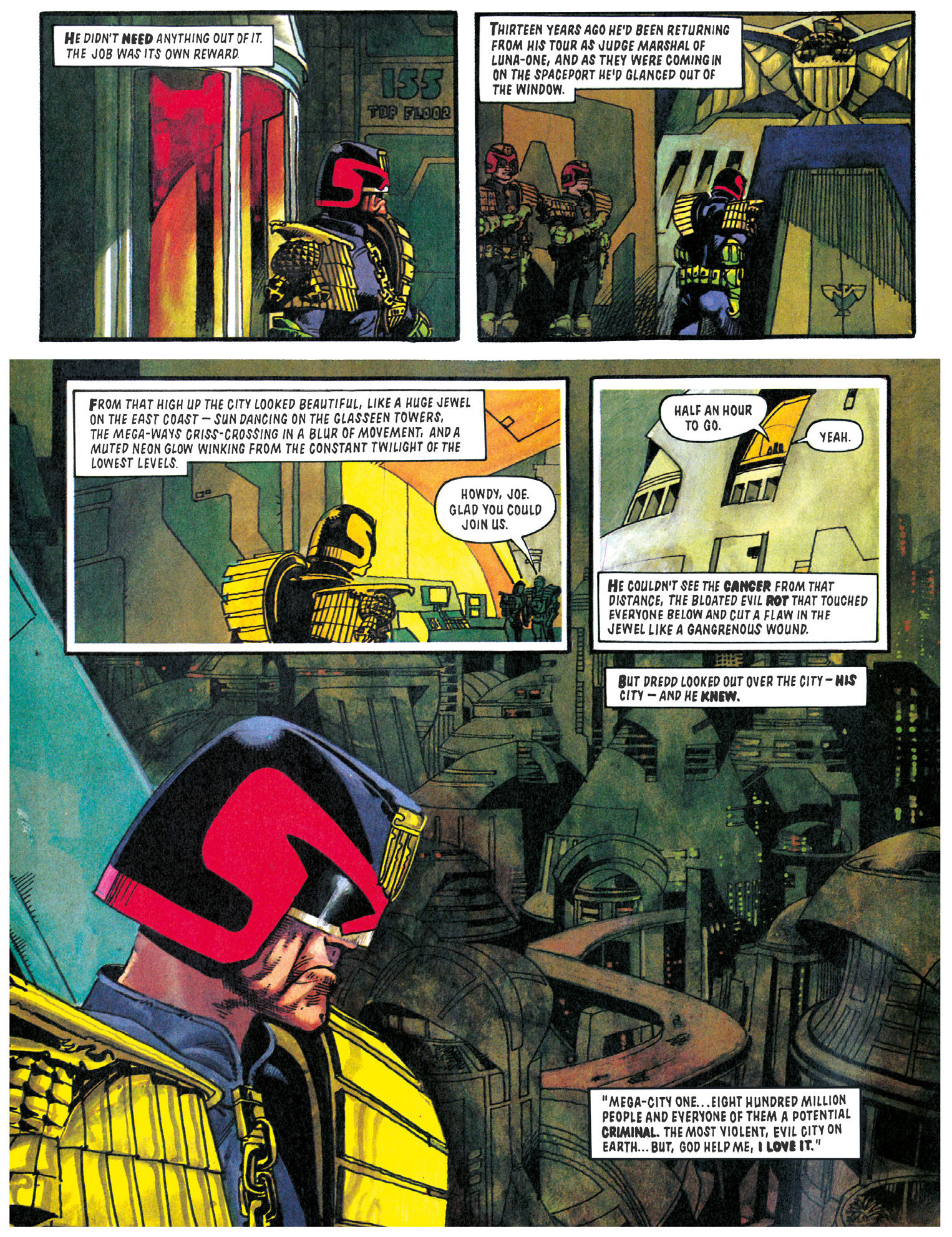 Read online Essential Judge Dredd: America comic -  Issue # TPB (Part 2) - 42