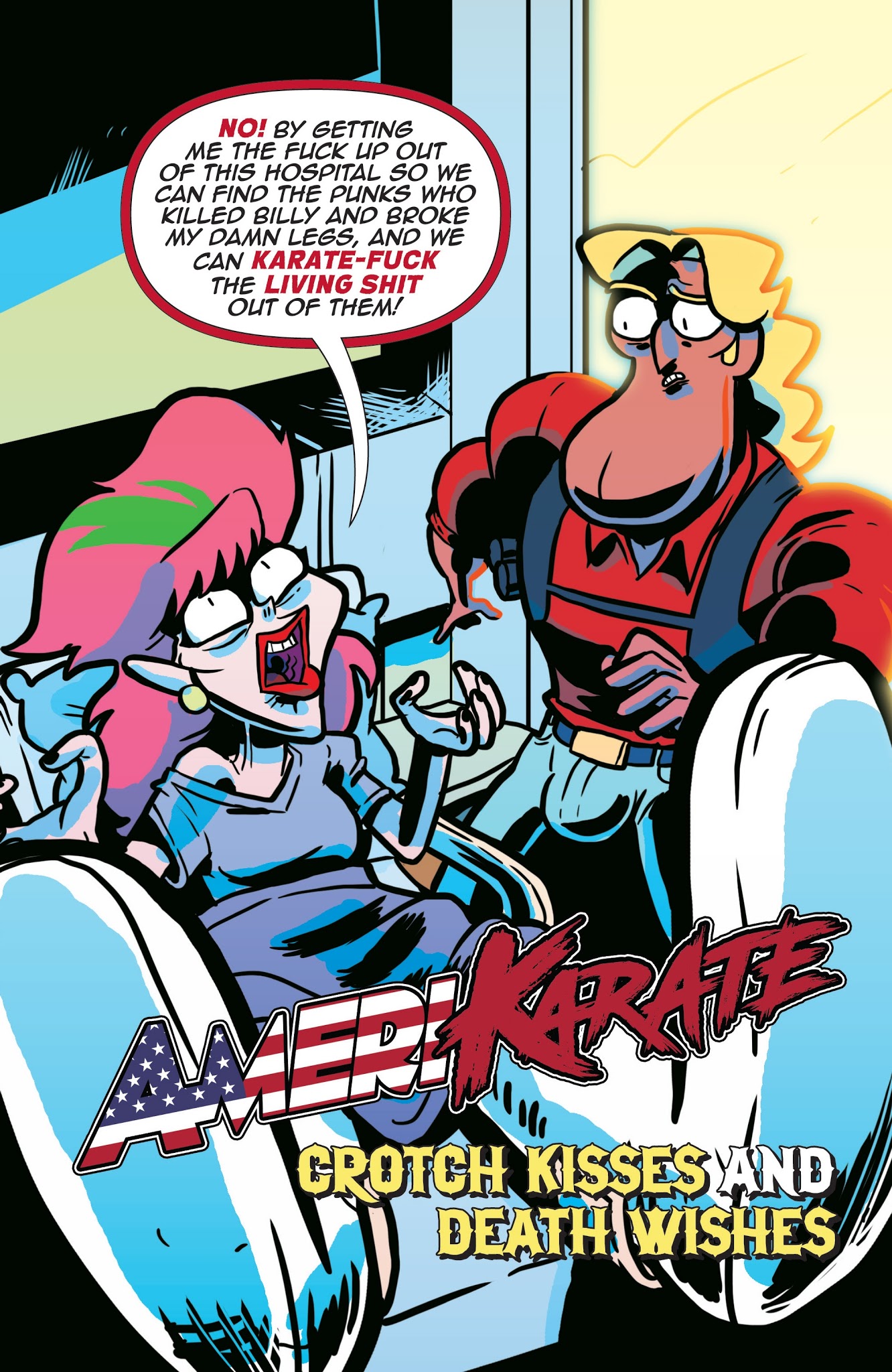 Read online AmeriKarate comic -  Issue #6 - 5