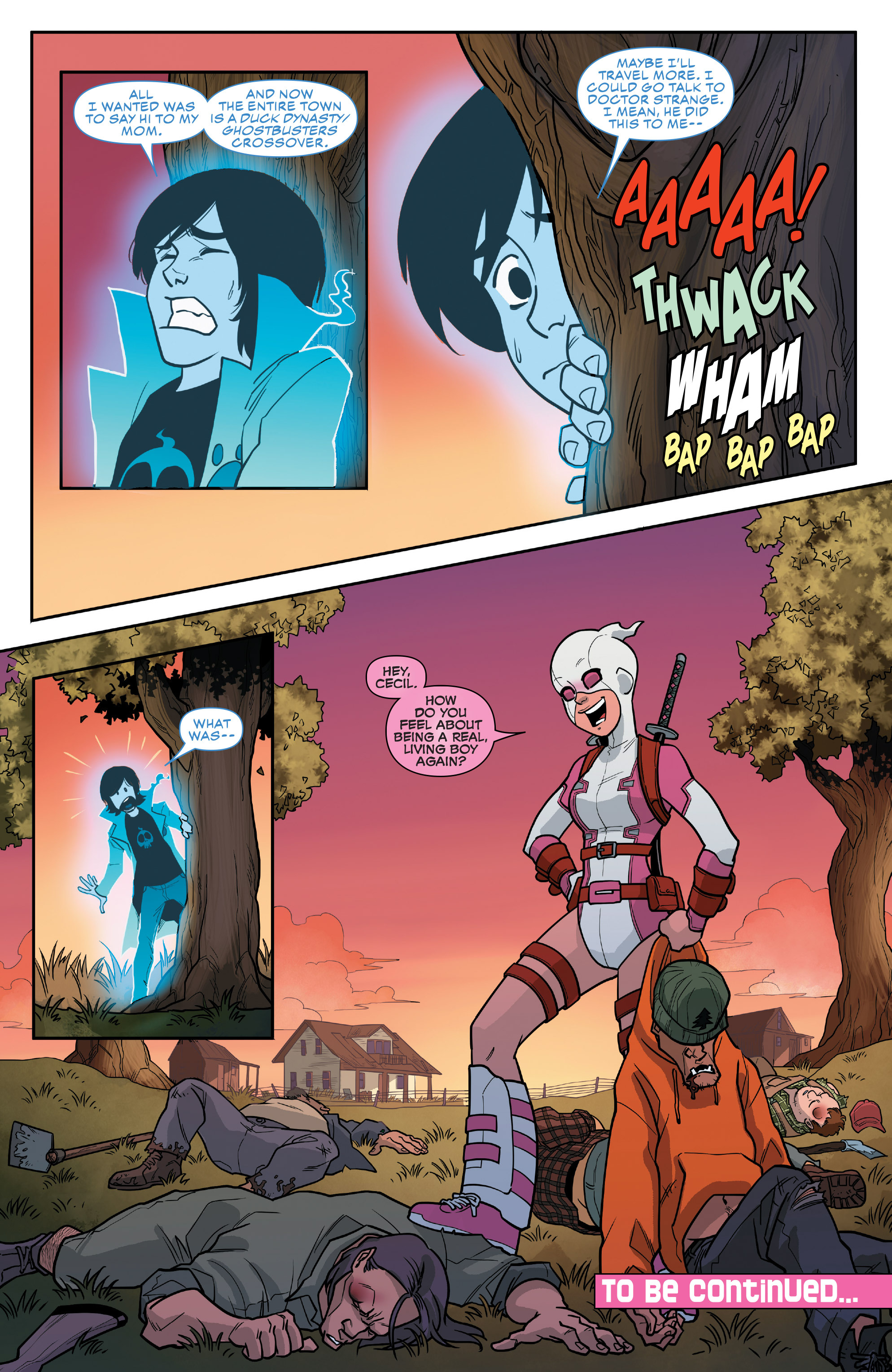 Read online The Unbelievable Gwenpool comic -  Issue #13 - 22