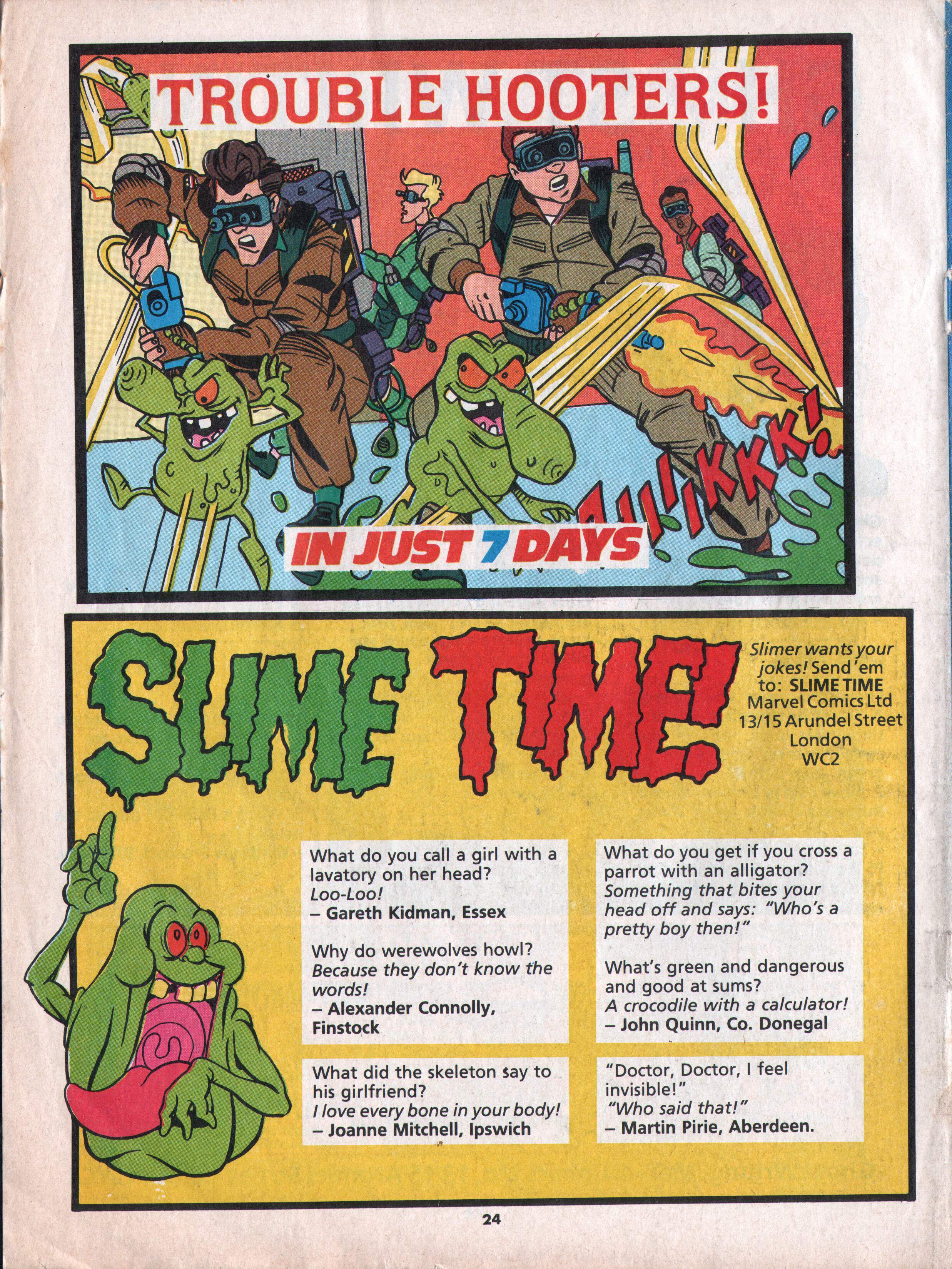Read online The Real Ghostbusters comic -  Issue #104 - 17