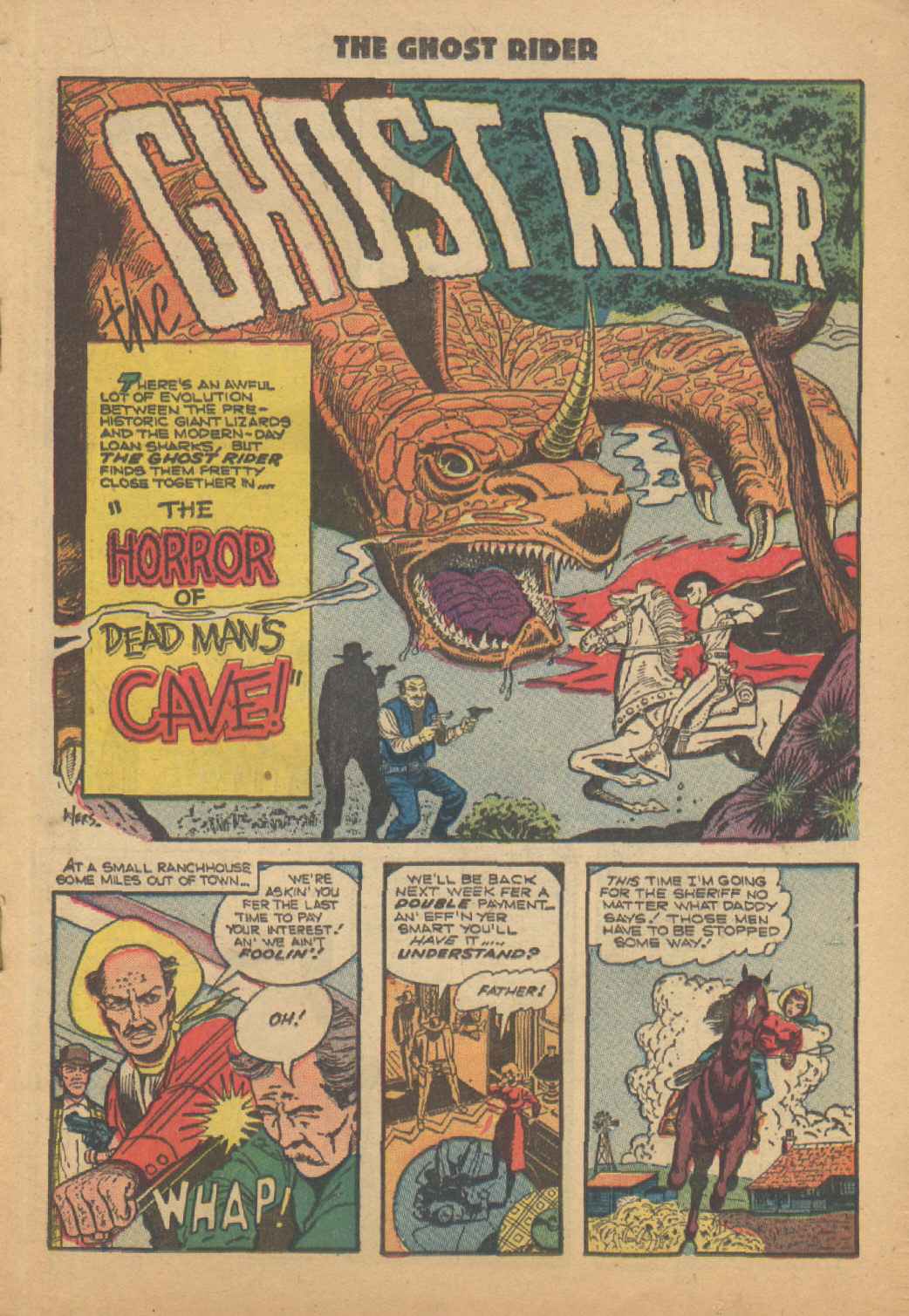 Read online The Ghost Rider (1950) comic -  Issue #13 - 19