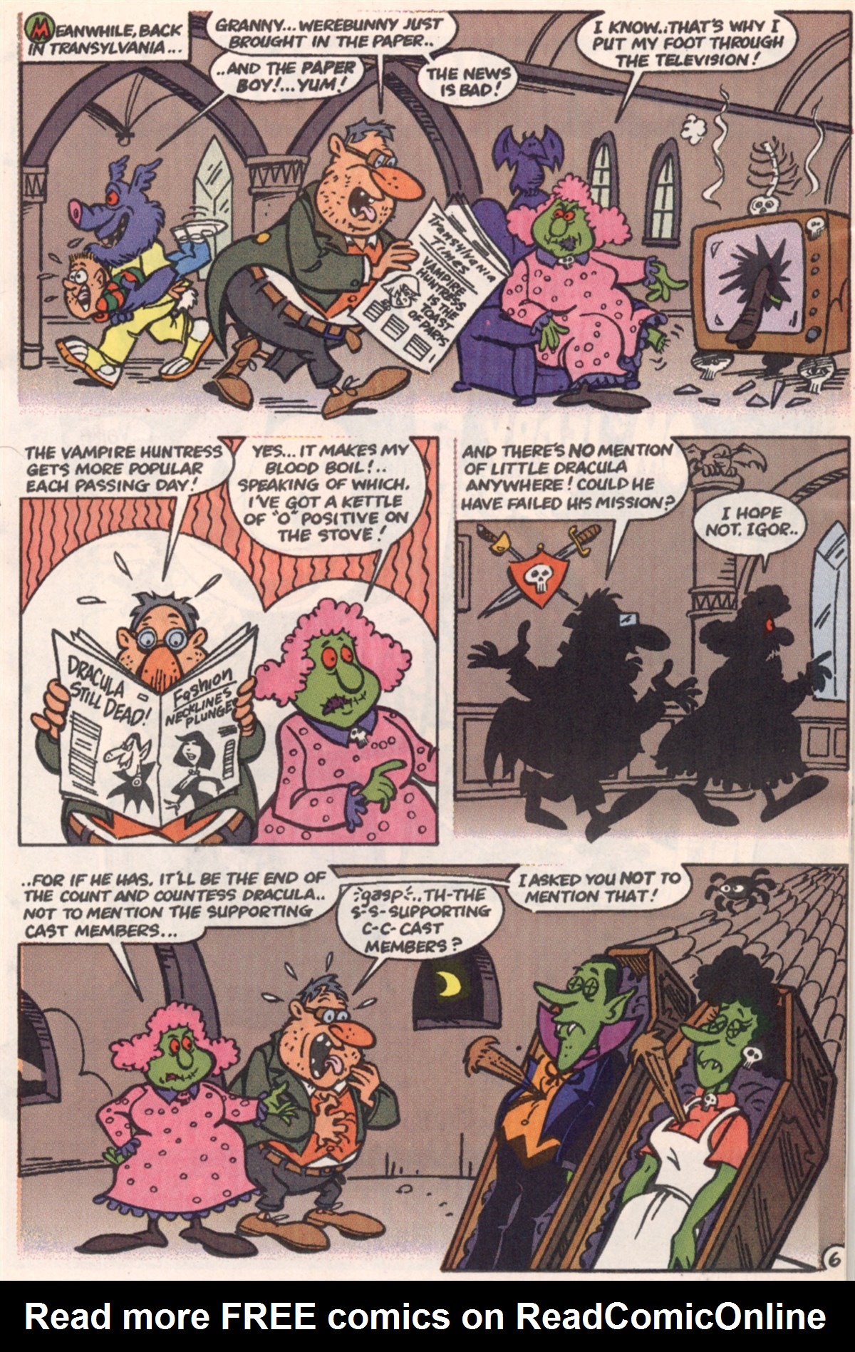 Read online Little Dracula comic -  Issue #2 - 9