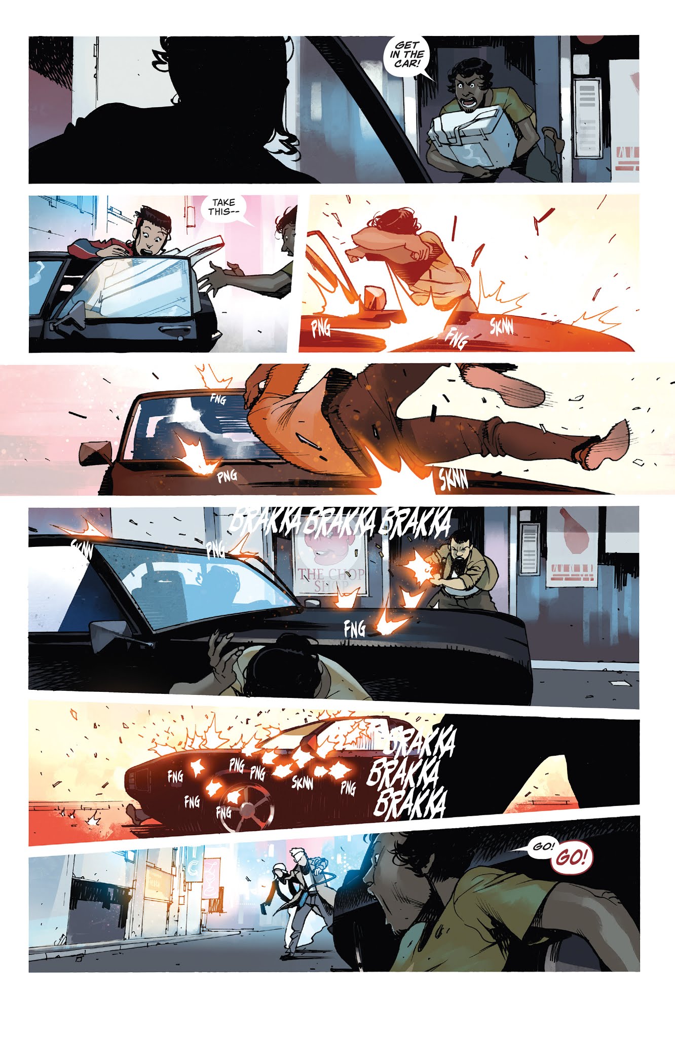 Read online Death Or Glory comic -  Issue #4 - 14