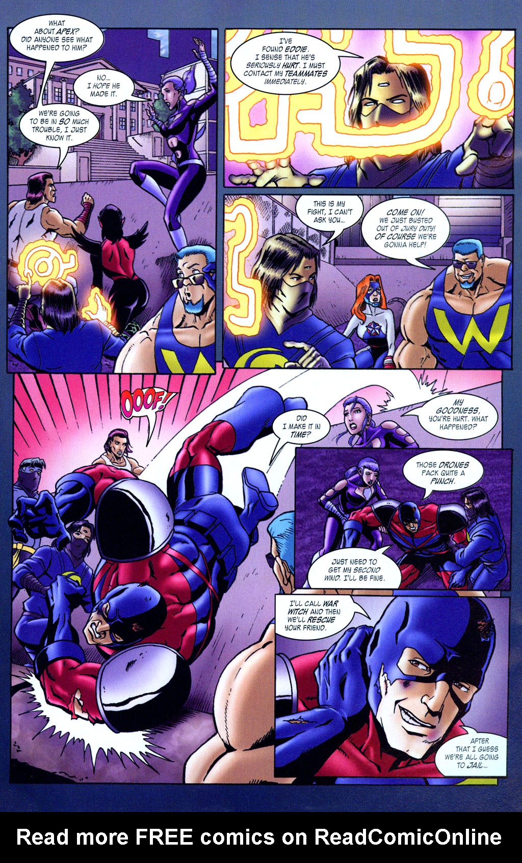 Read online City of Heroes (2004) comic -  Issue #6 - 21