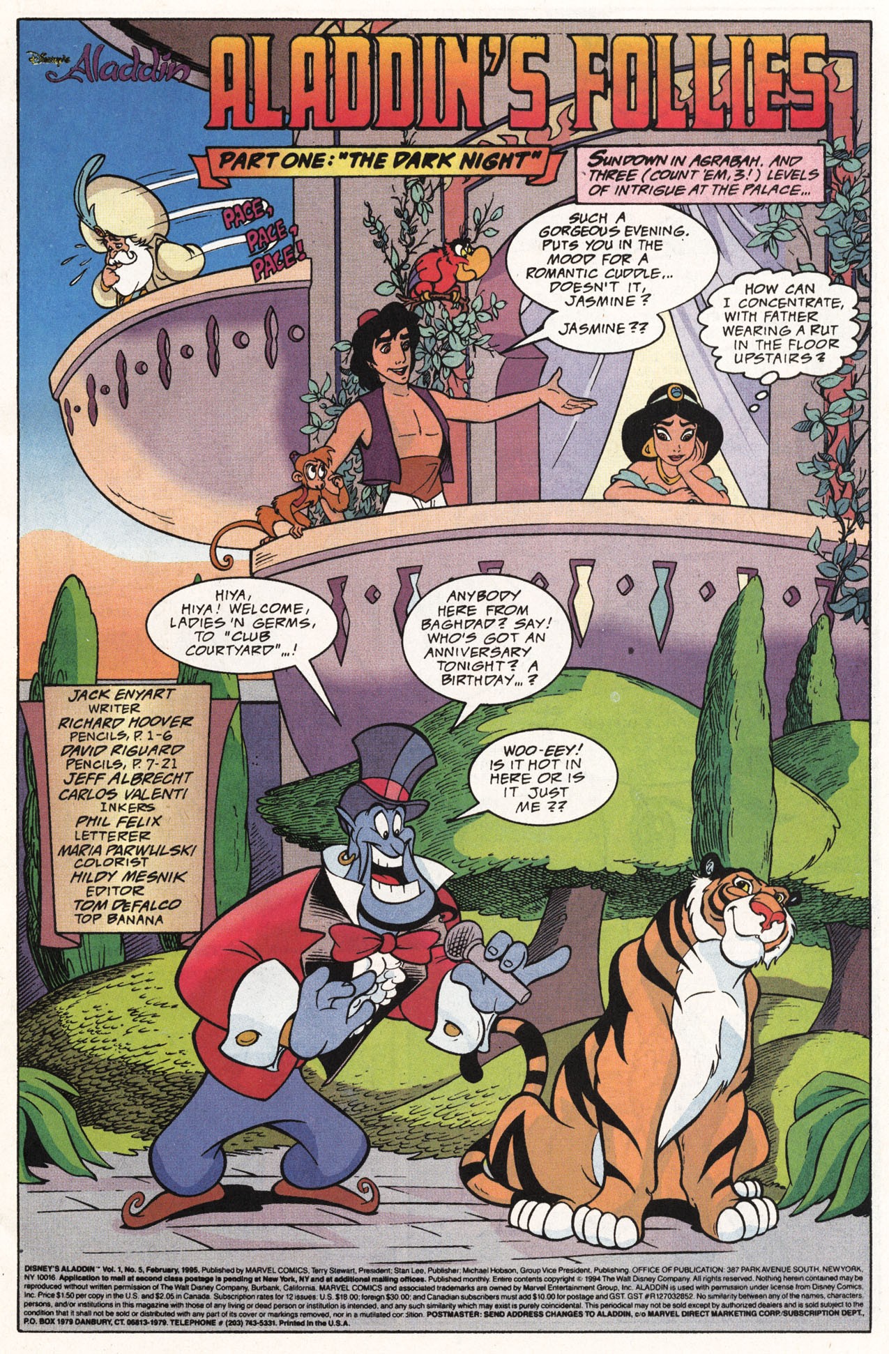 Read online Disney's Aladdin comic -  Issue #5 - 3