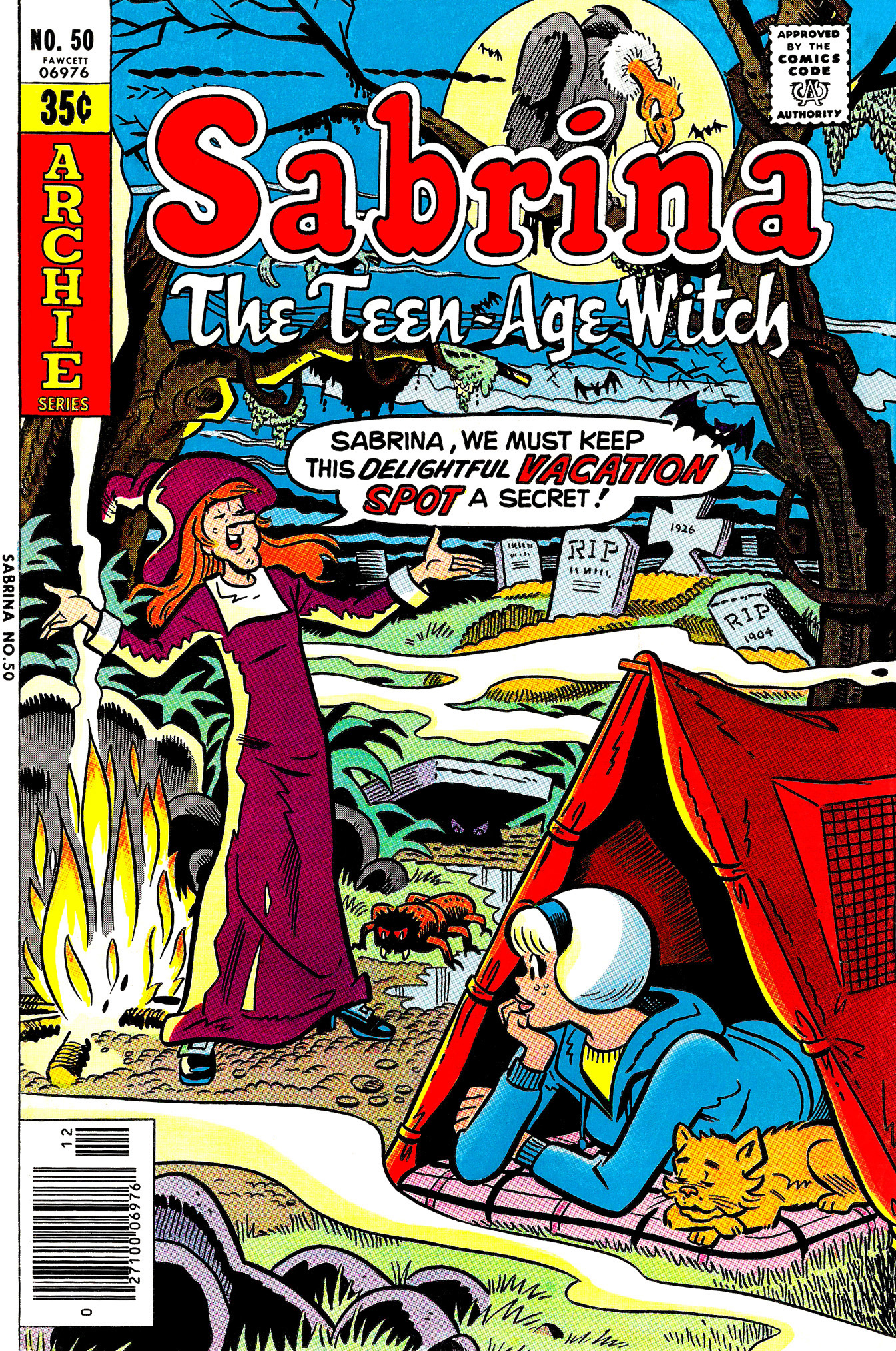 Read online Sabrina The Teenage Witch (1971) comic -  Issue #50 - 1