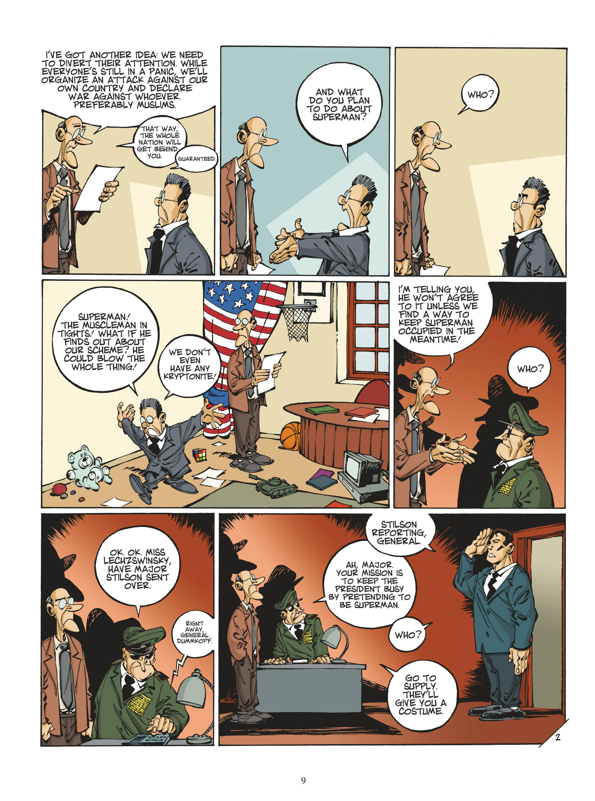 Read online Mister President comic -  Issue #1 - 9