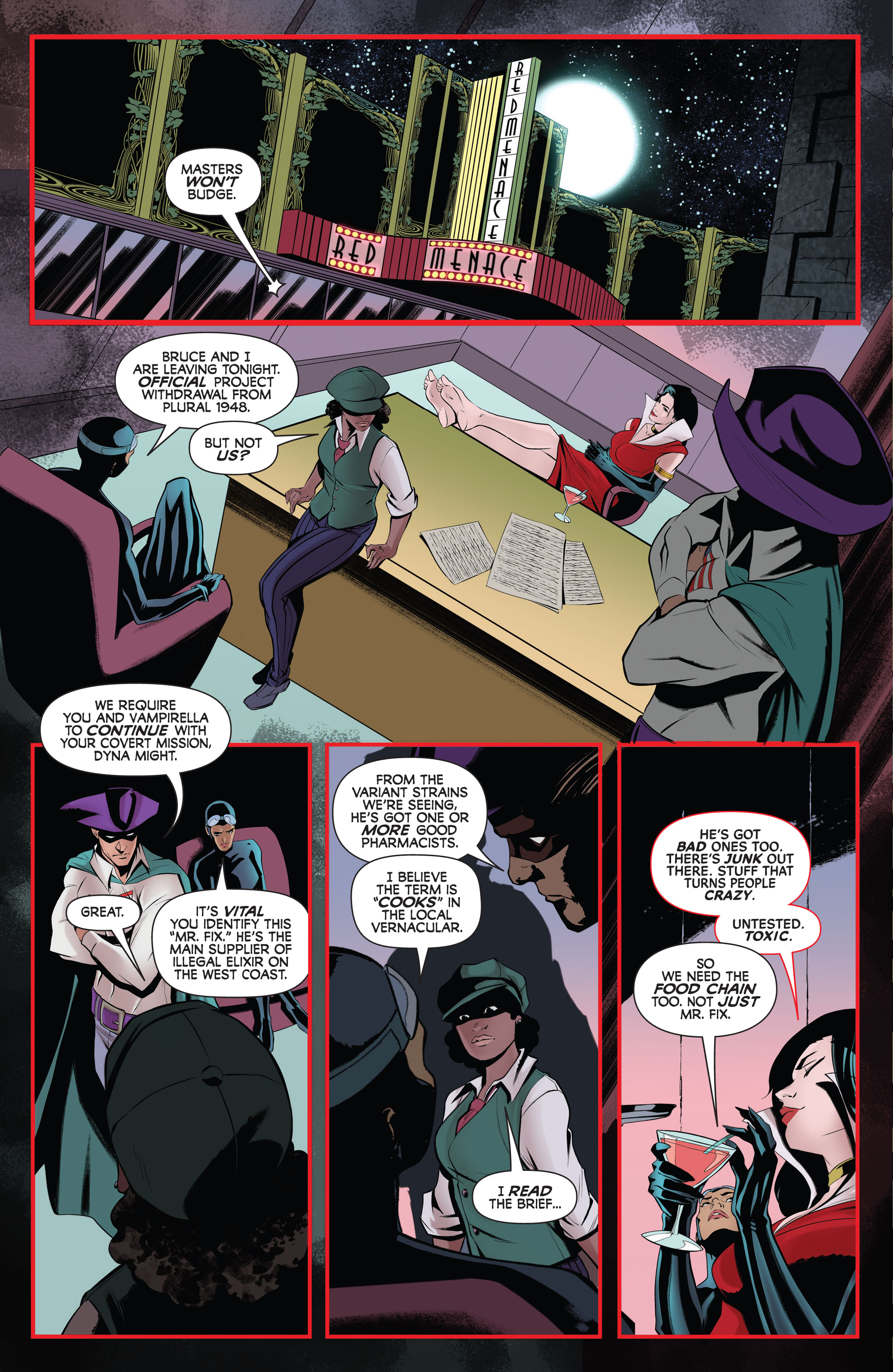 Read online Vampirella Versus The Superpowers comic -  Issue #1 - 33