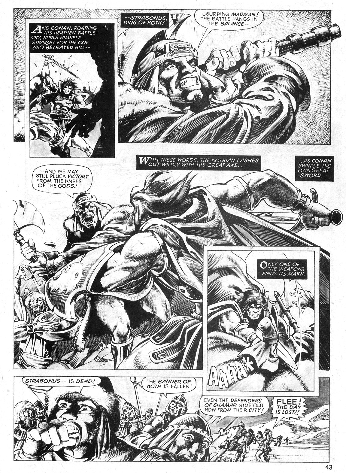 The Savage Sword Of Conan Issue #30 #31 - English 42