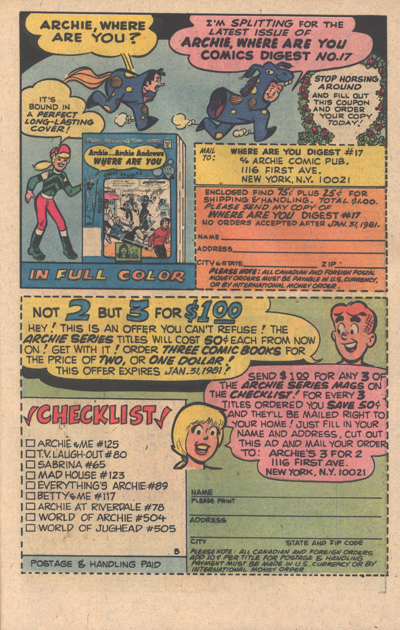 Read online Life With Archie (1958) comic -  Issue #220 - 27