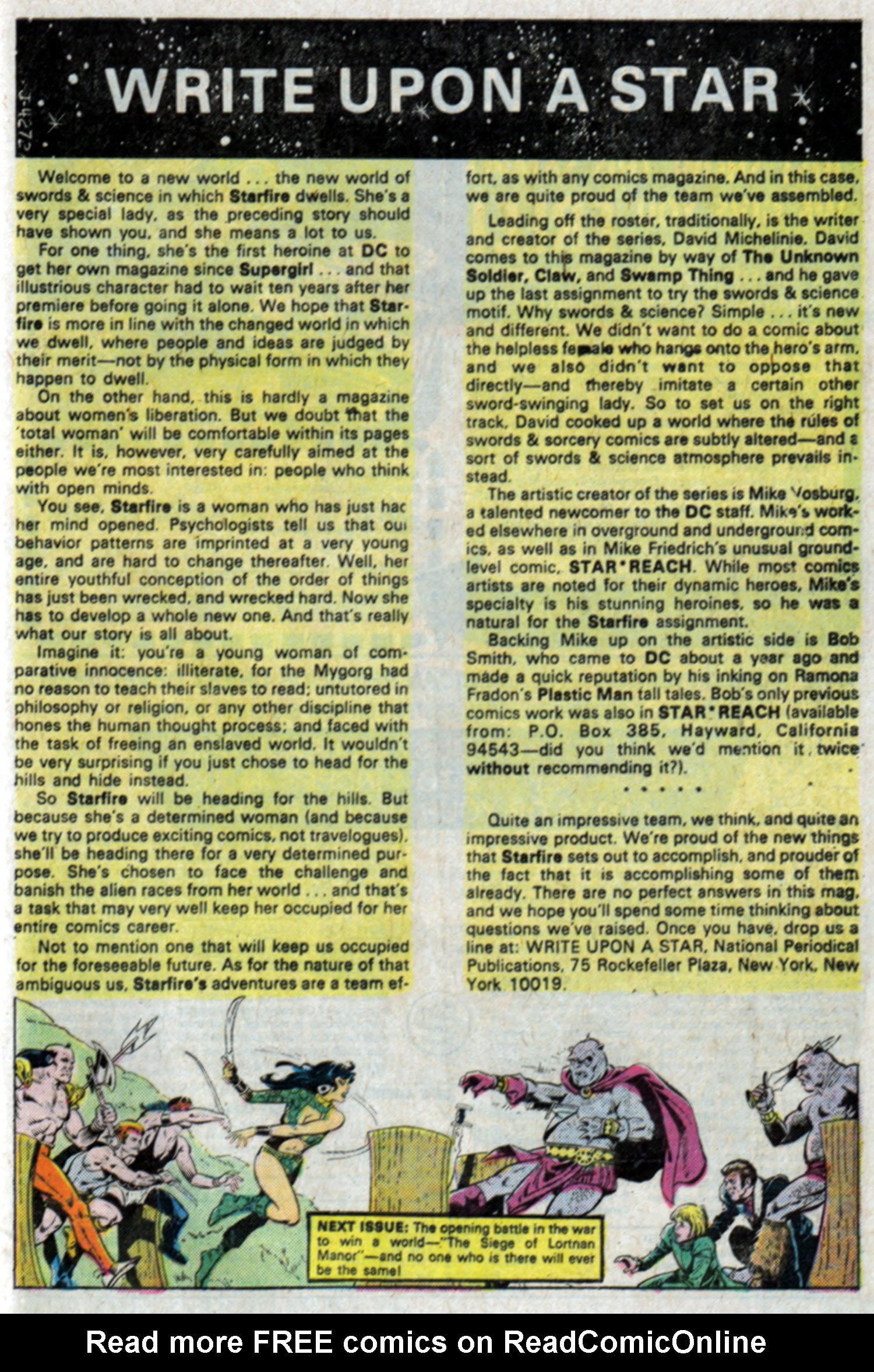 Read online Starfire (1976) comic -  Issue #1 - 21