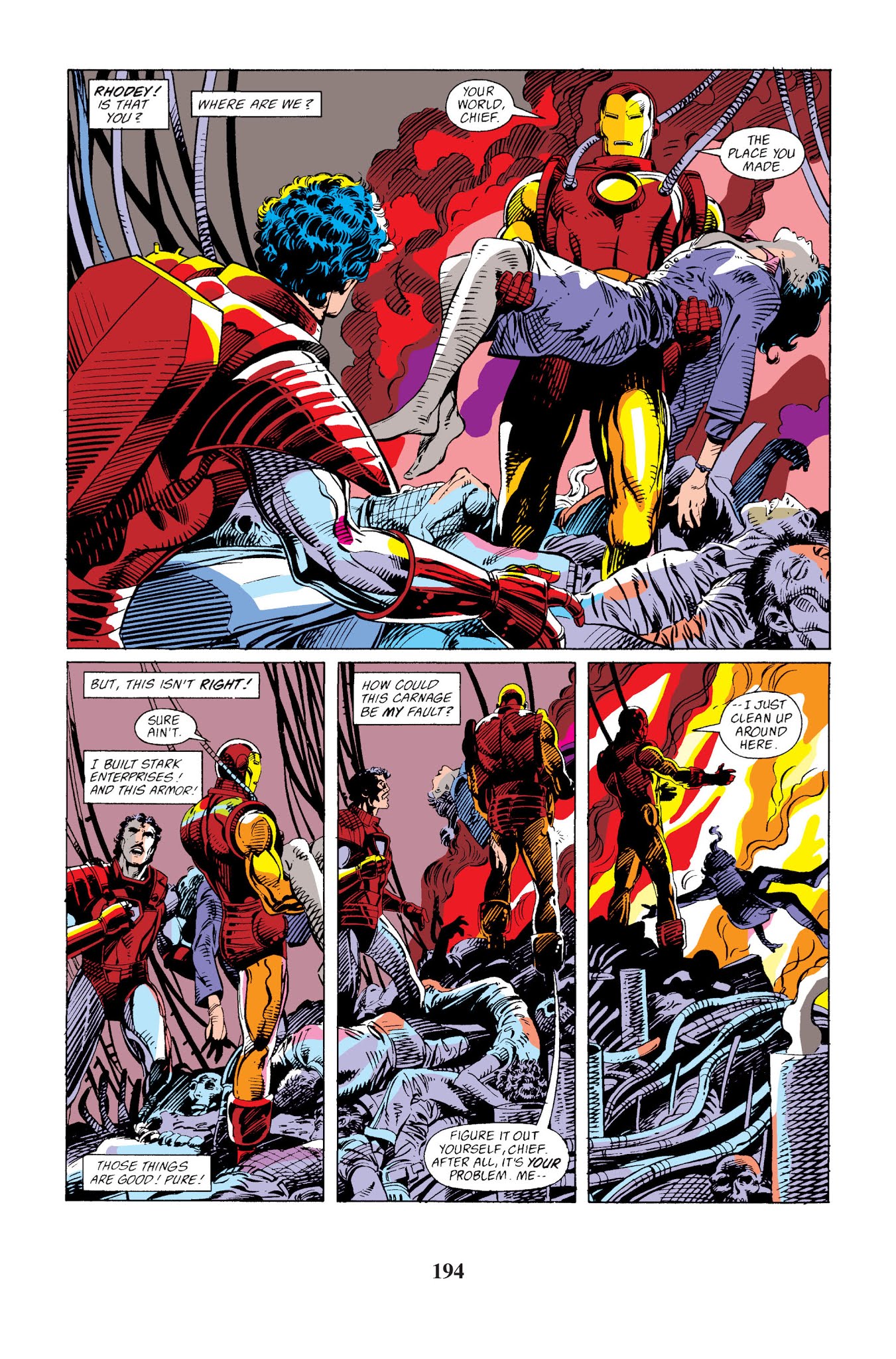 Read online Iron Man Epic Collection comic -  Issue # Stark Wars (Part 5) - 26
