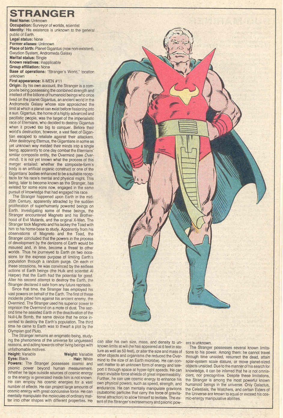 Read online The Official Handbook of the Marvel Universe comic -  Issue #10 - 30