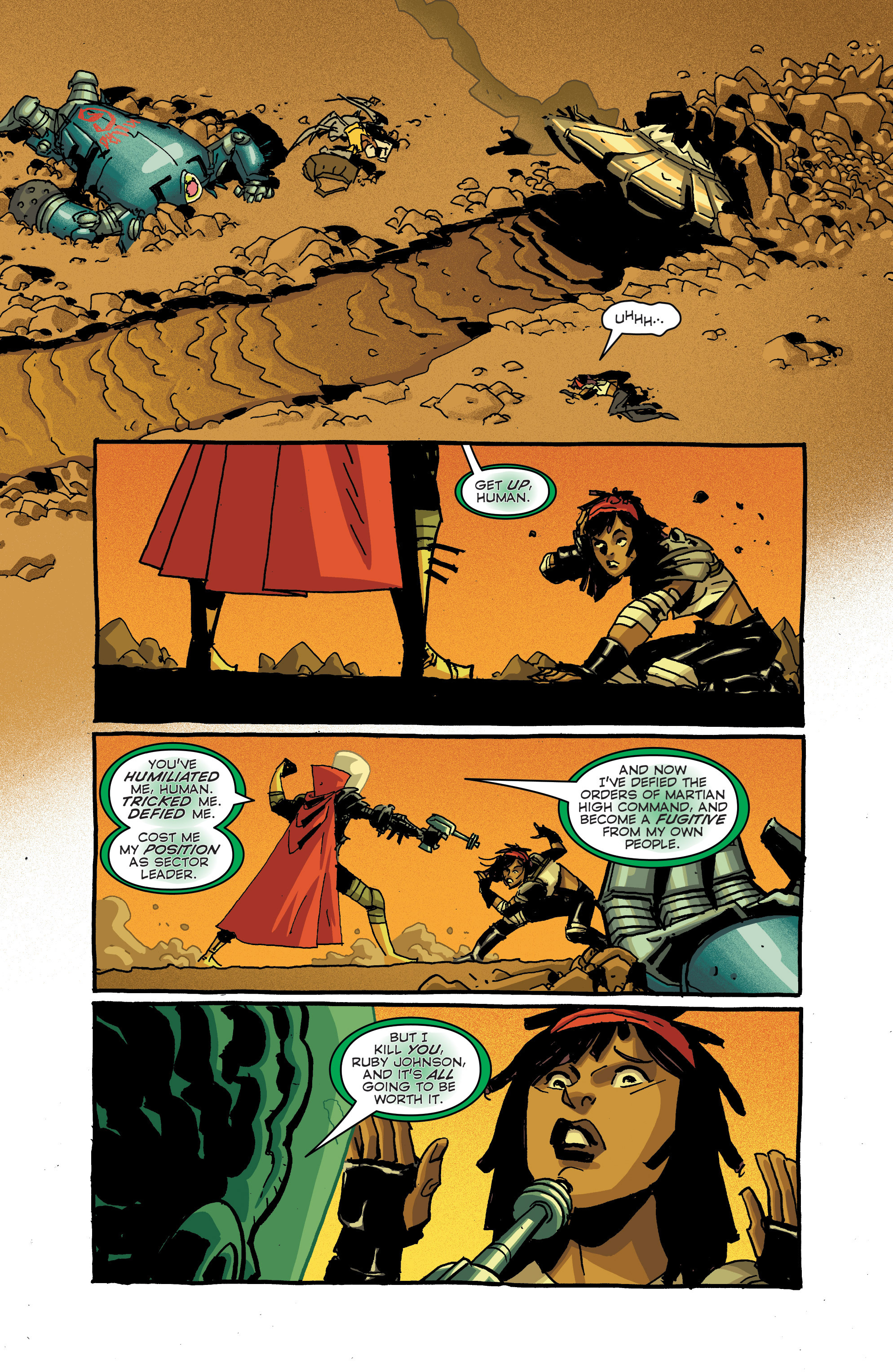Read online Mars Attacks: Occupation comic -  Issue #5 - 16