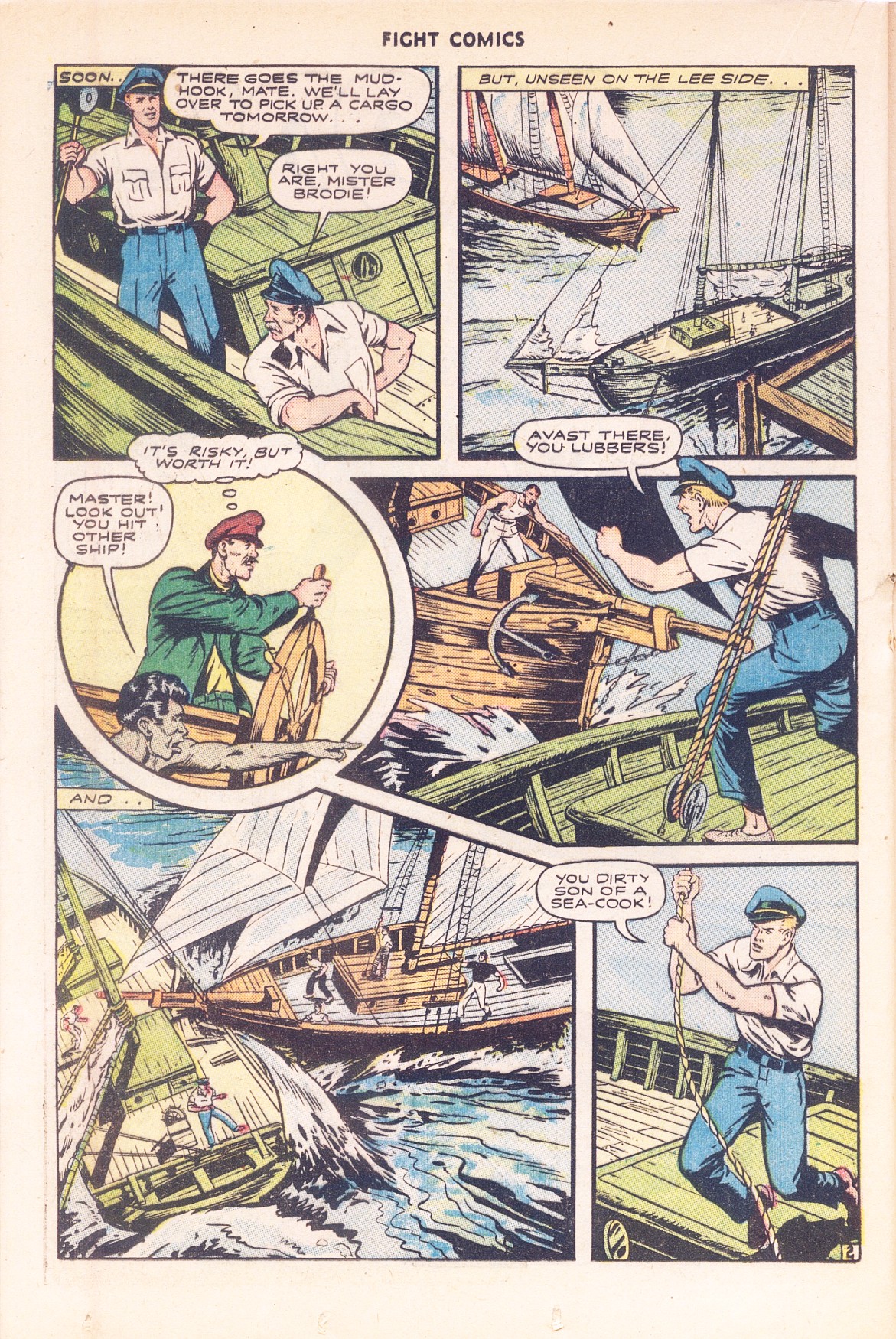 Read online Fight Comics comic -  Issue #38 - 28