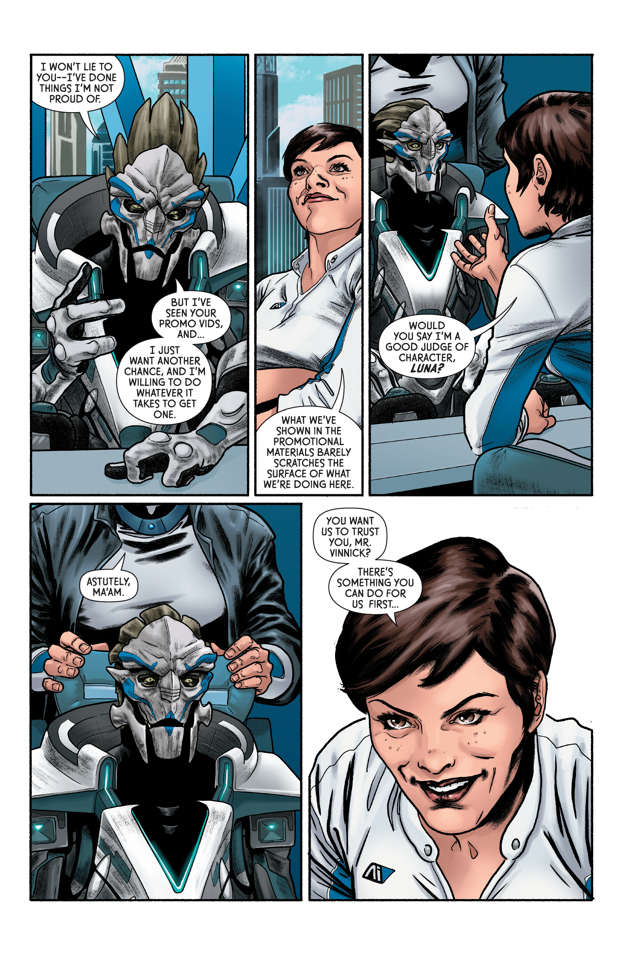 Read online Mass Effect: Discovery comic -  Issue #1 - 18