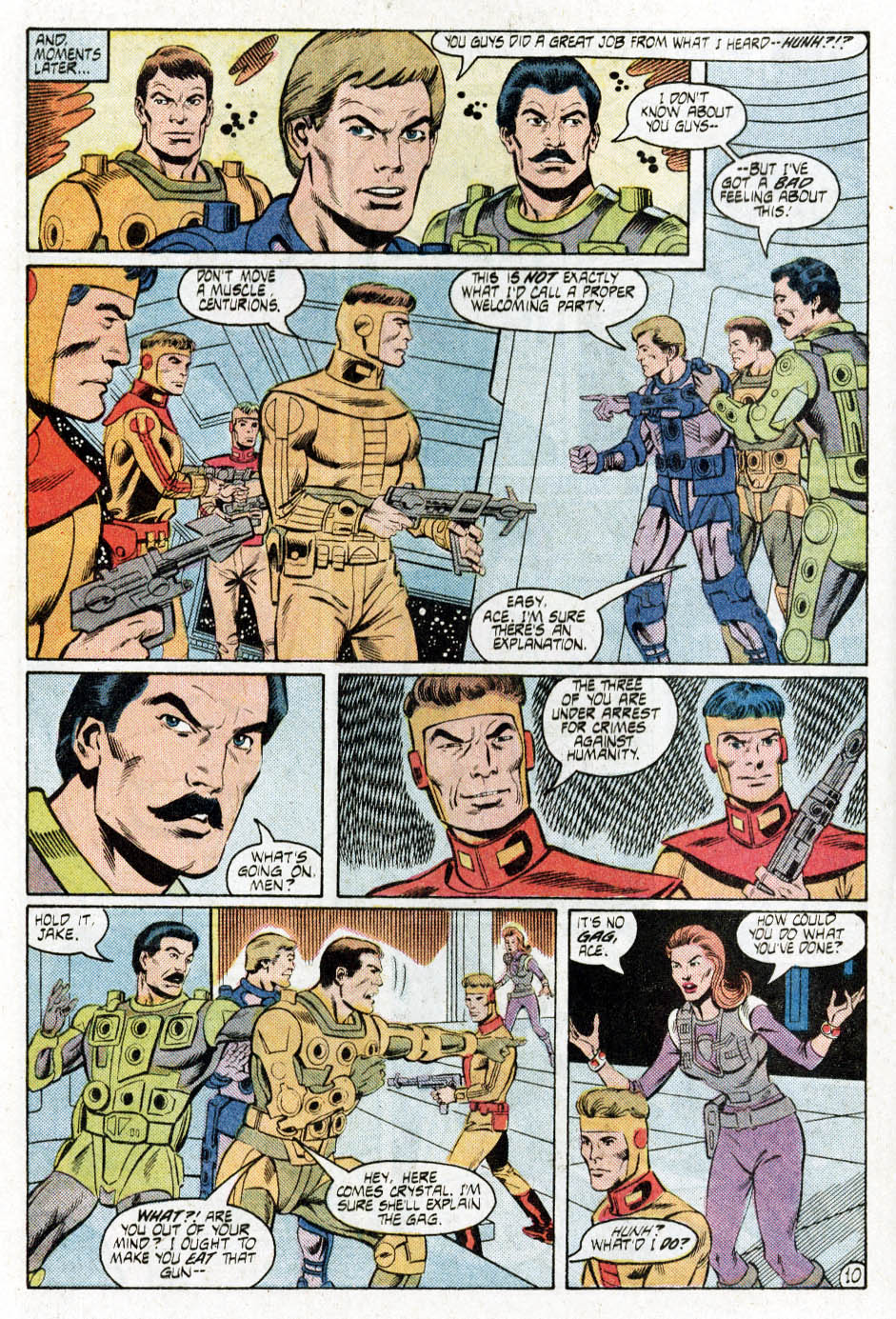 Read online Centurions comic -  Issue #4 - 11