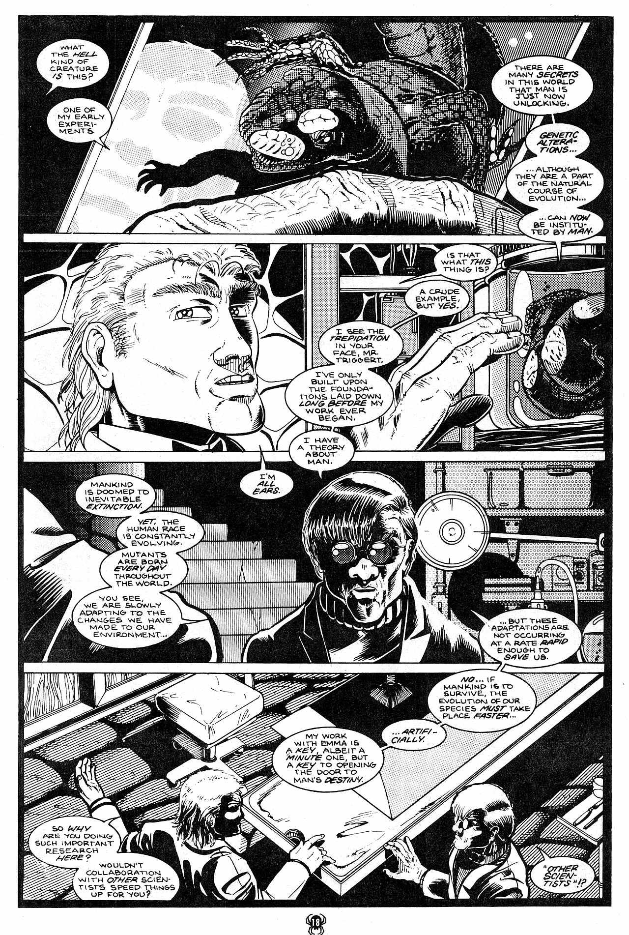 Read online Fangs of the Widow comic -  Issue #1 - 20