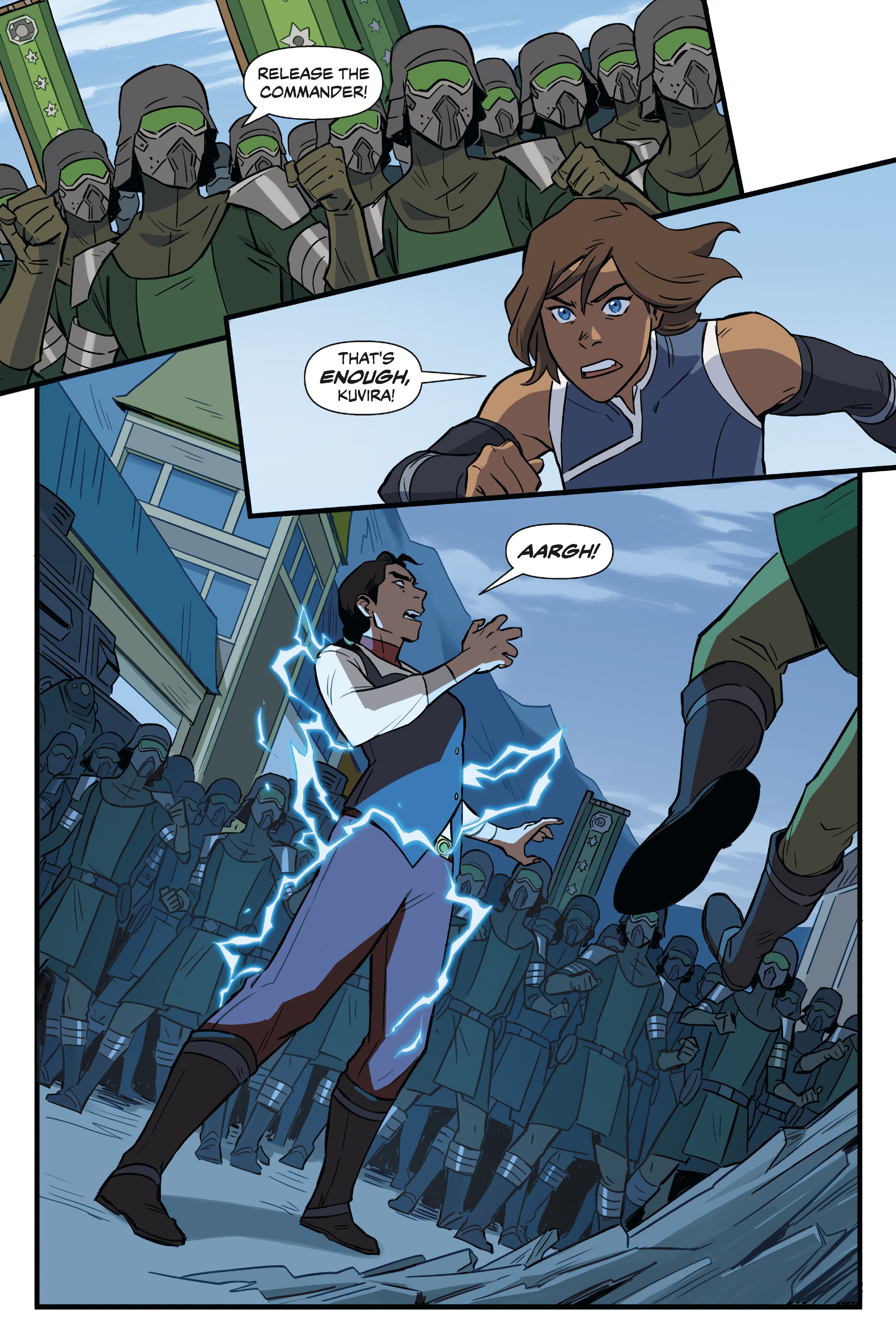 Read online Nickelodeon The Legend of Korra: Ruins of the Empire comic -  Issue # TPB 1 - 66