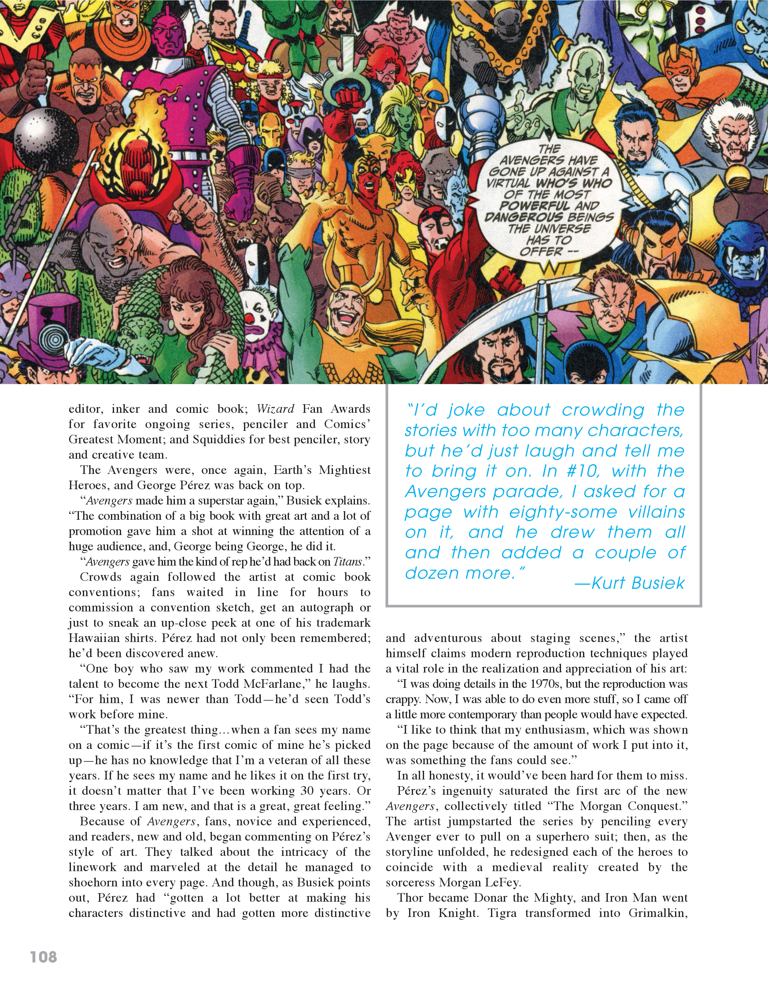 Read online George Perez Storyteller comic -  Issue # TPB 2 (Part 1) - 92