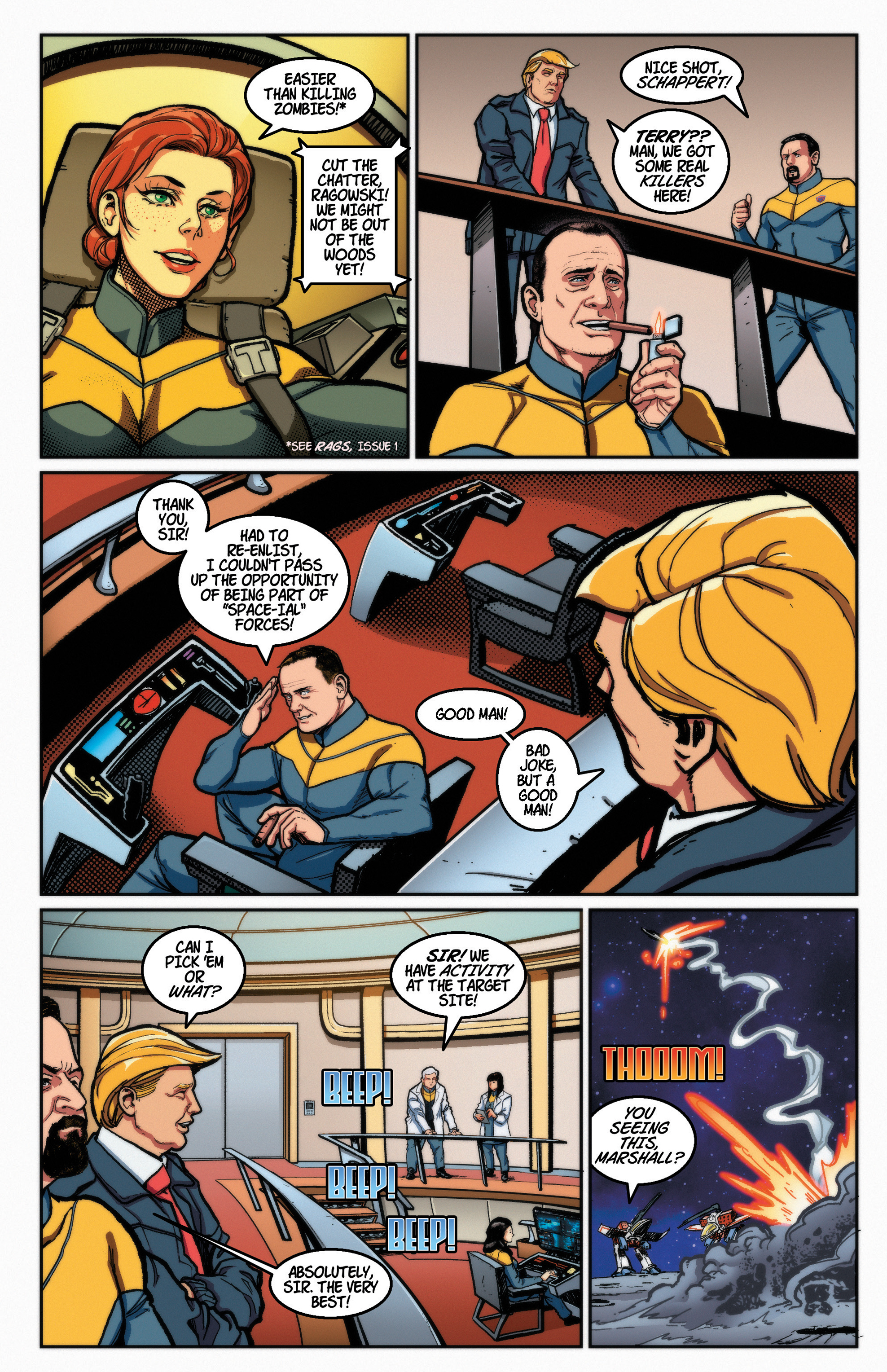 Read online Trump's Space Force comic -  Issue # Full - 21