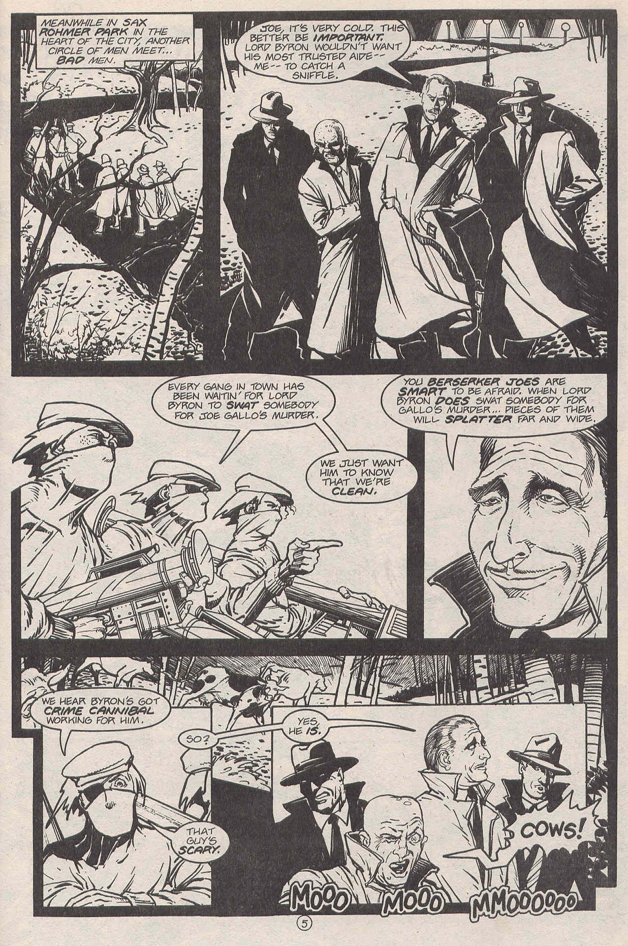 Read online Man-Eating Cow comic -  Issue #4 - 6