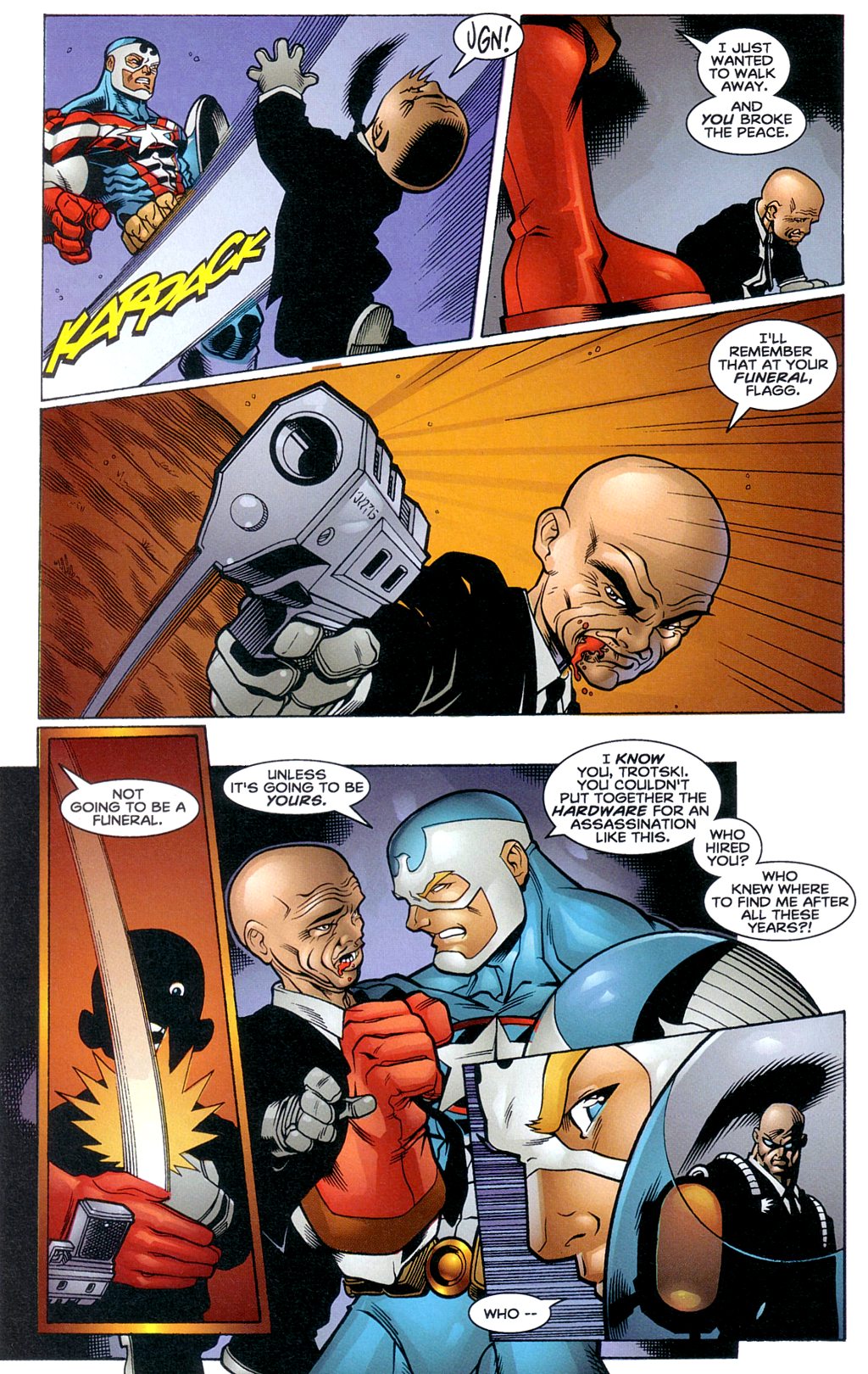 Read online Fighting American: Rules of the Game comic -  Issue #1 - 18