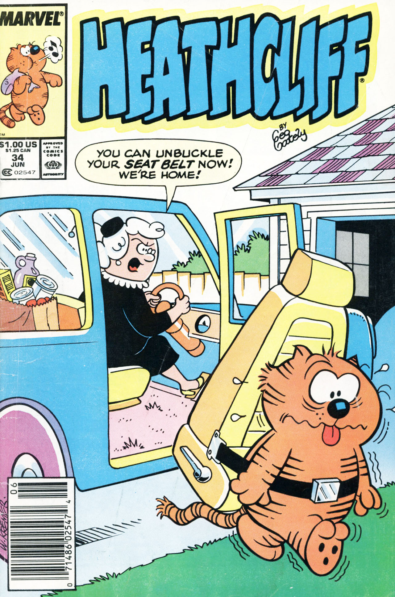 Read online Heathcliff comic -  Issue #34 - 1