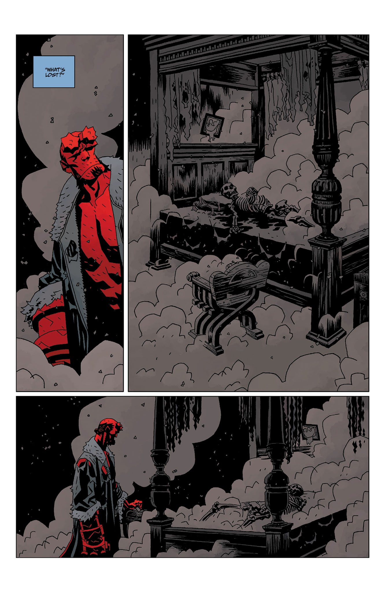 Read online Hellboy: The Wild Hunt comic -  Issue # TPB - 157