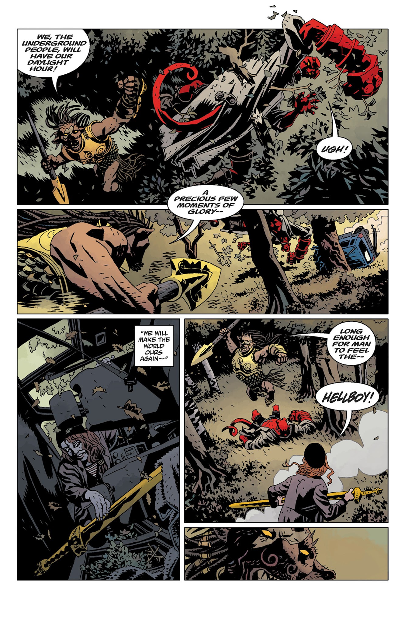 Read online Hellboy: The Storm And The Fury comic -  Issue # TPB - 45