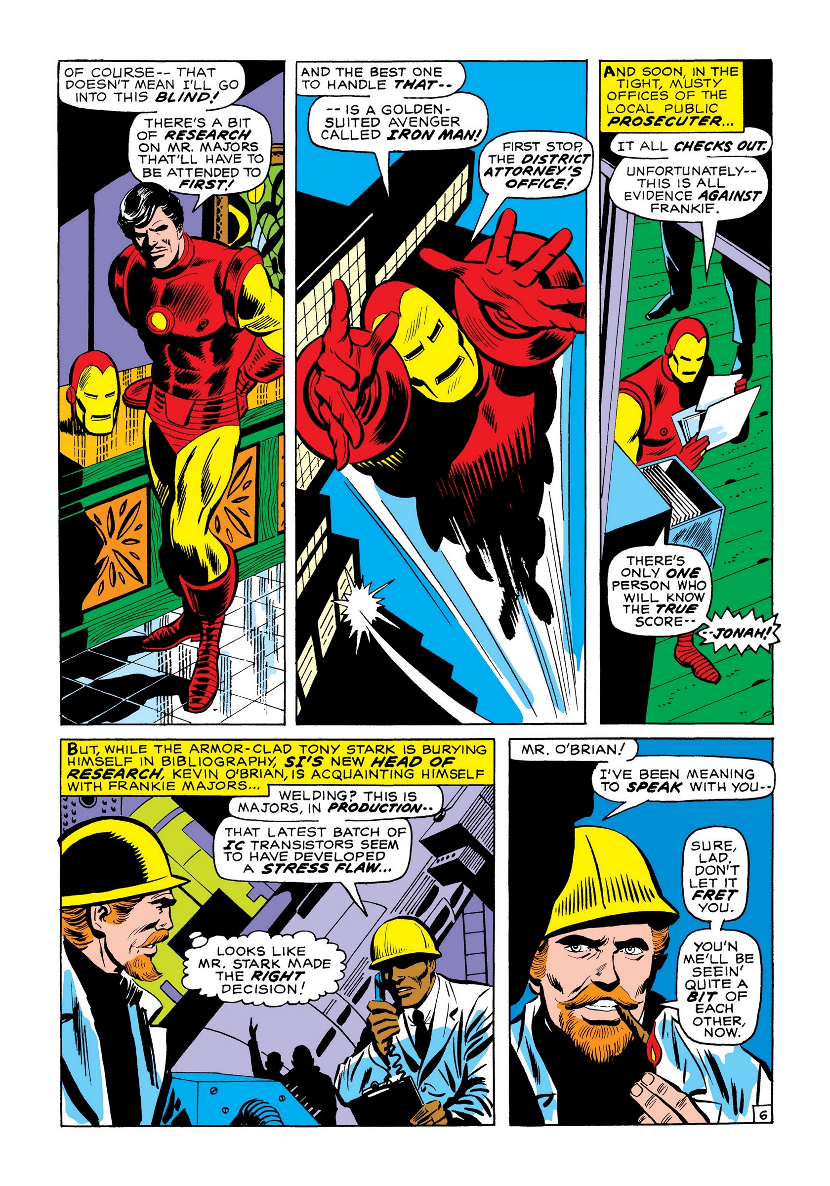 Read online Marvel Masterworks: The Invincible Iron Man comic -  Issue # TPB 7 (Part 3) - 75