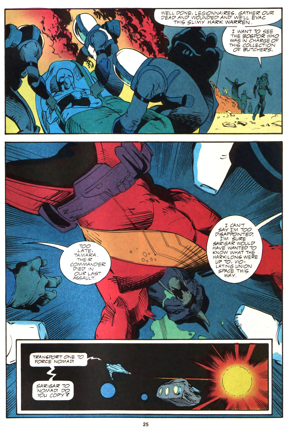 Read online Alien Legion (1987) comic -  Issue #4 - 27