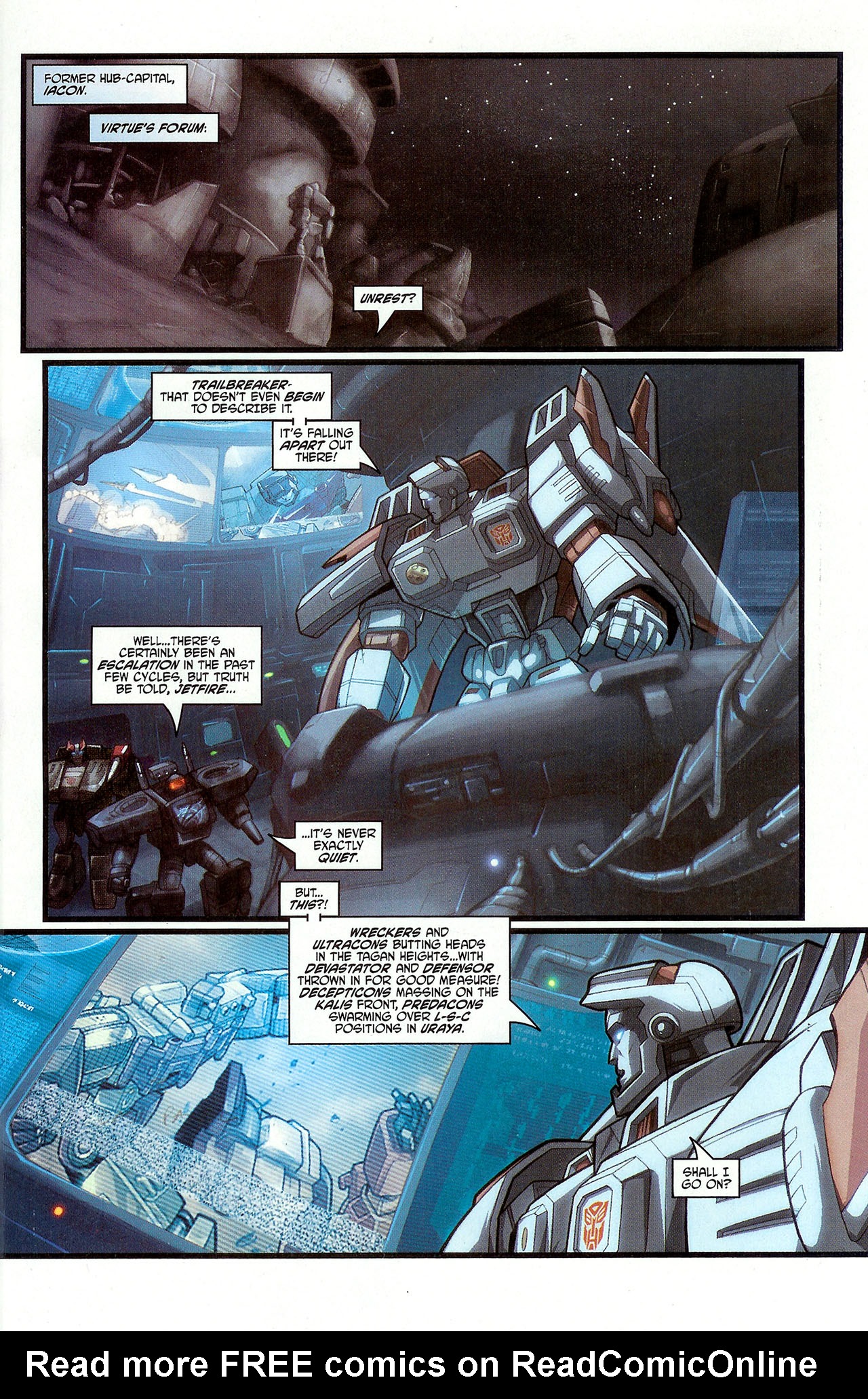 Read online Transformers War Within: "The Dark Ages" comic -  Issue #3 - 6