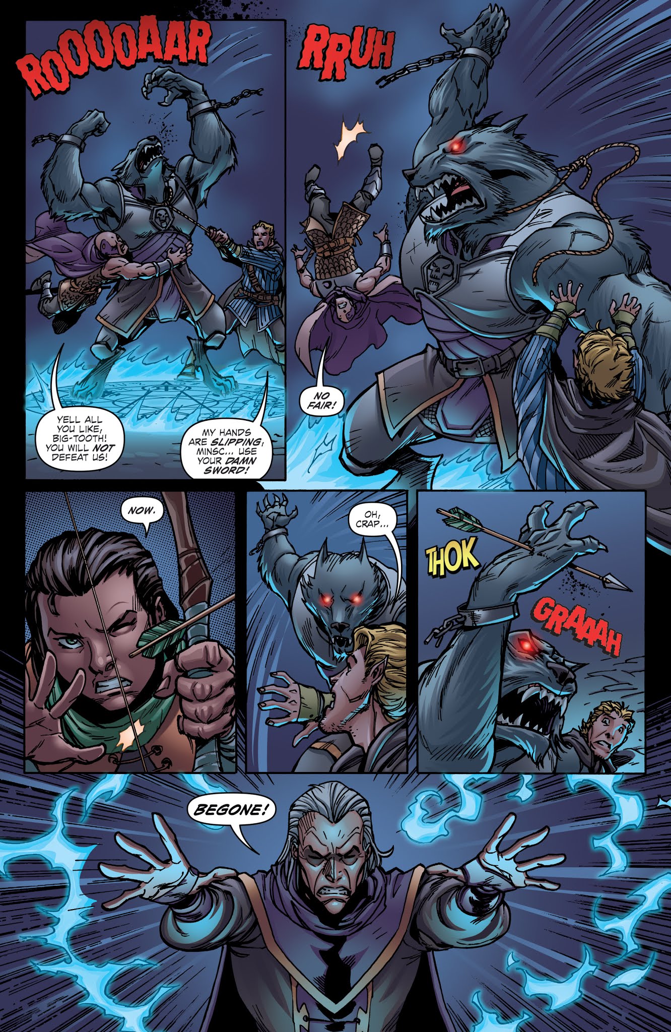 Read online Dungeons & Dragons: Evil At Baldur's Gate comic -  Issue #4 - 19