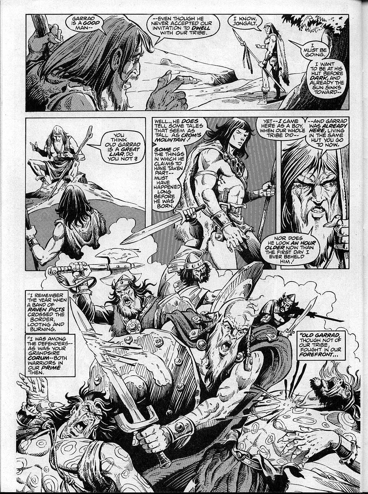 Read online The Savage Sword Of Conan comic -  Issue #203 - 50