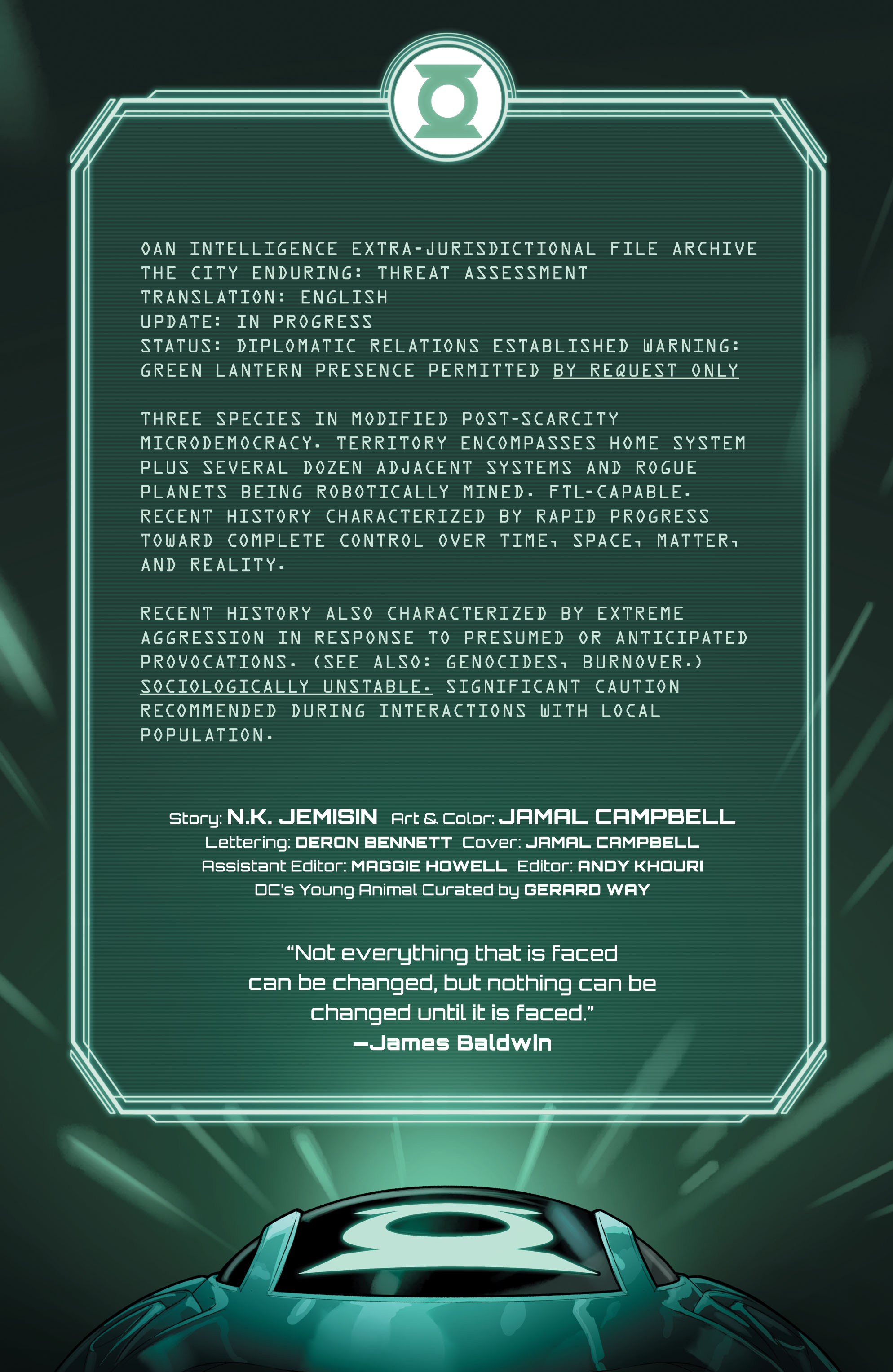 Read online Far Sector comic -  Issue #3 - 3