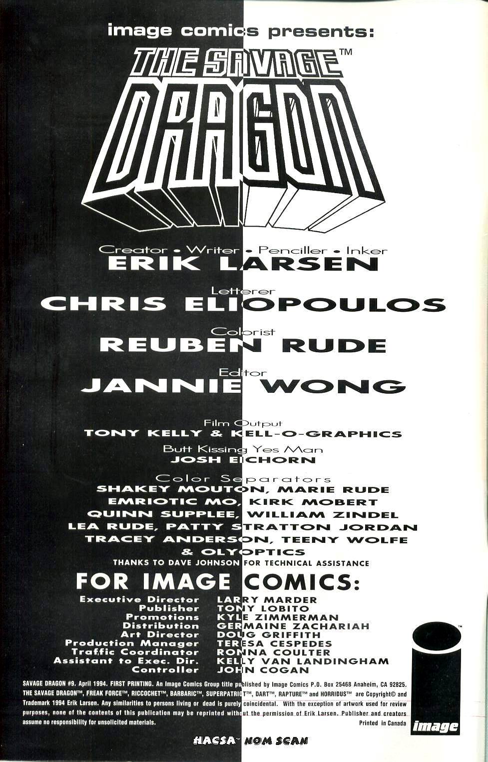 Read online The Savage Dragon (1993) comic -  Issue #9 - 2