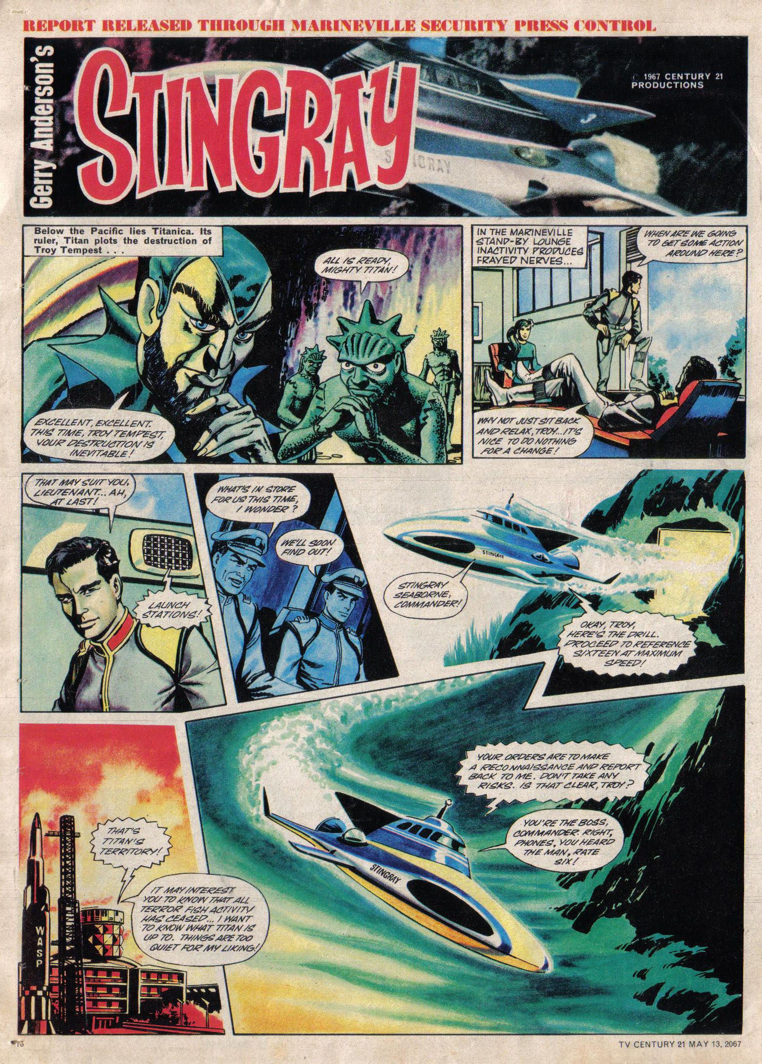 Read online TV Century 21 (TV 21) comic -  Issue #121 - 15