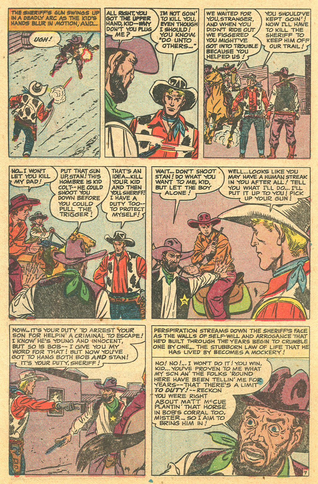 Read online Kid Colt Outlaw comic -  Issue #9 - 18