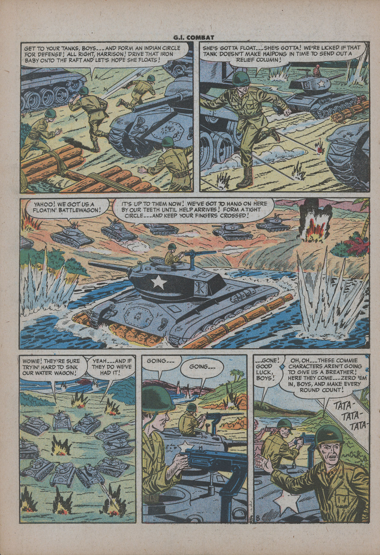 Read online G.I. Combat (1952) comic -  Issue #27 - 10