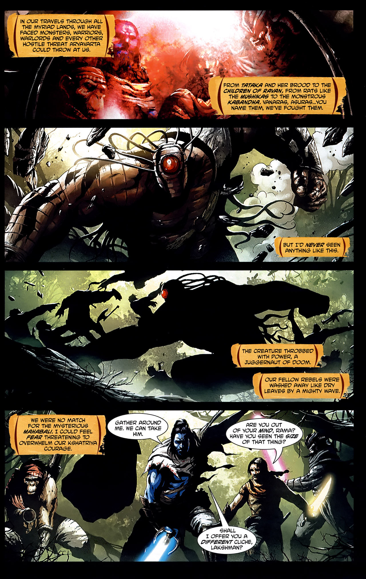 Read online Ramayan 3392 A.D. Reloaded comic -  Issue #7 - 3
